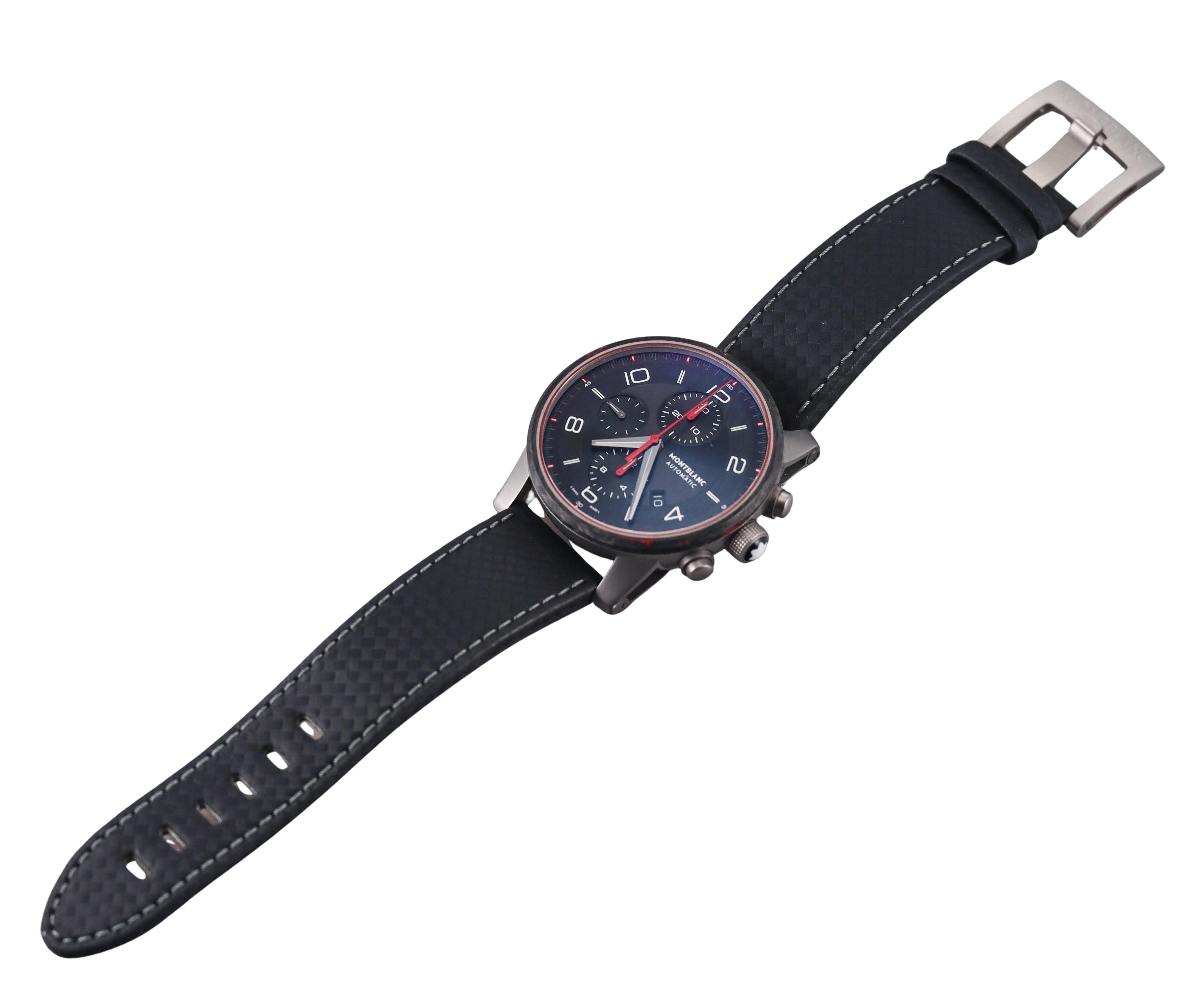 Montblanc Timewalker Chronograph Automatic Steel Watch 114881