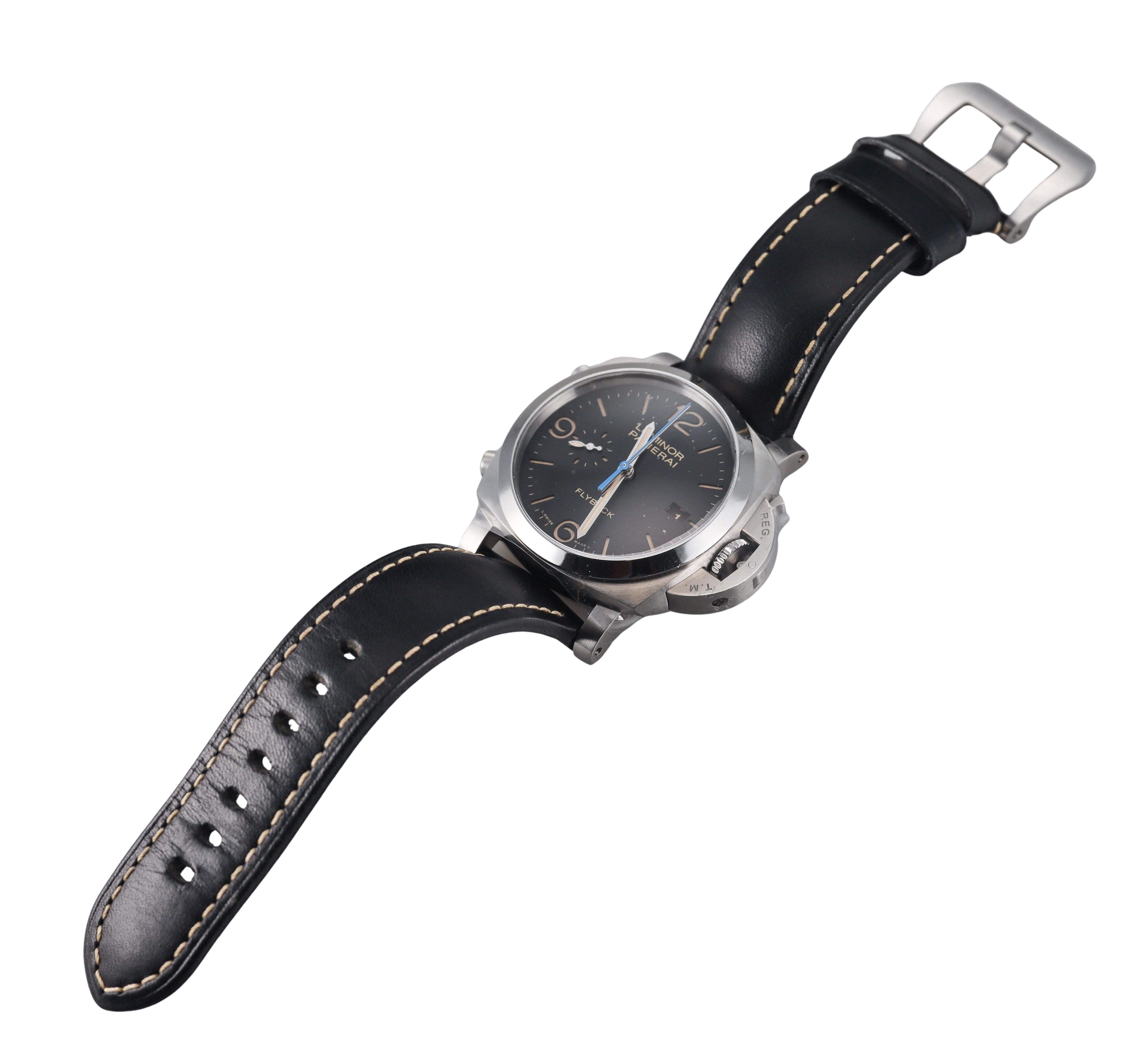 Panerai Luminor 1950 Flyback Chronograph 44mm Automatic Watch PAM00524