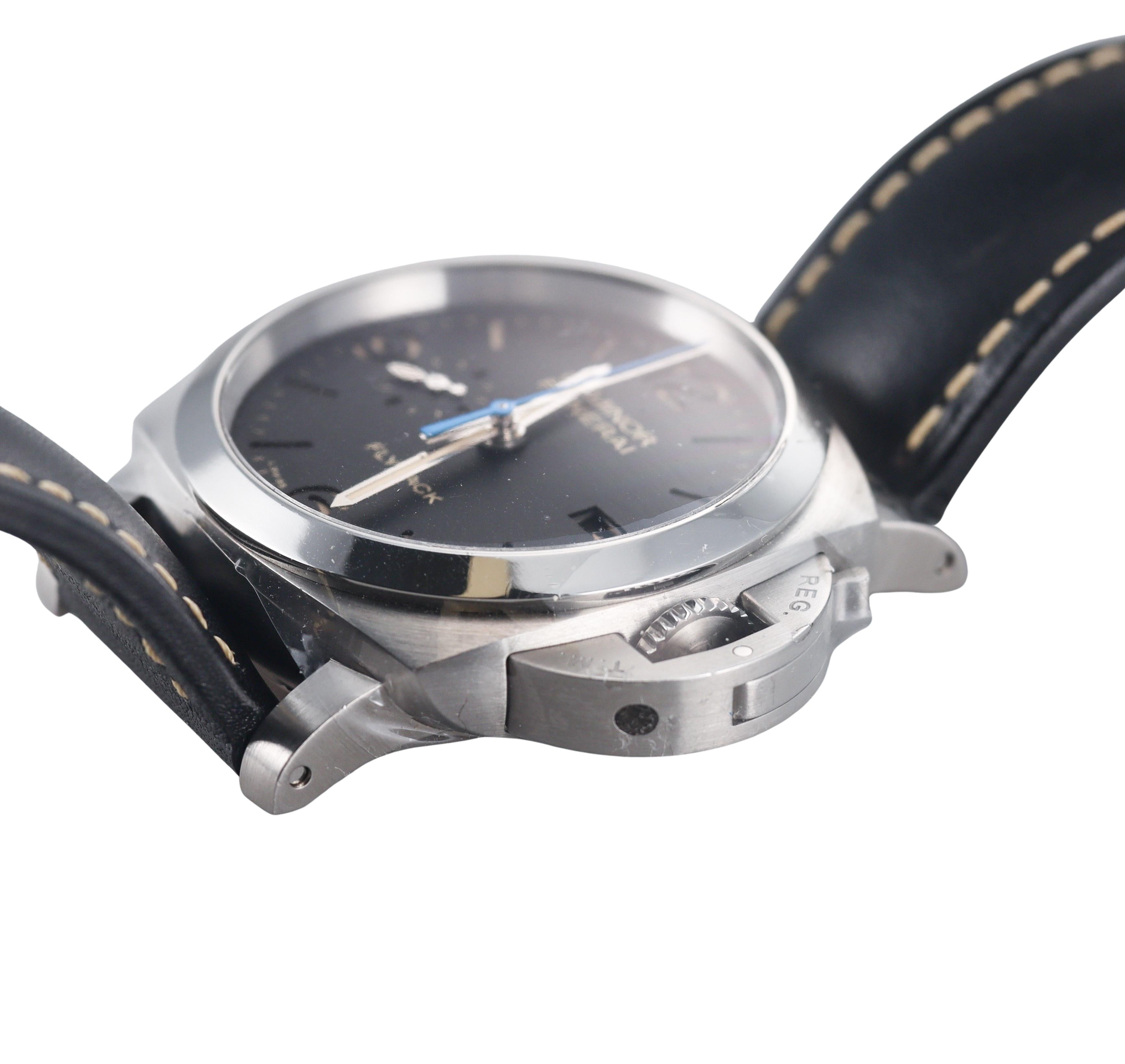 Panerai Luminor 1950 Flyback Chronograph 44mm Automatic Watch PAM00524