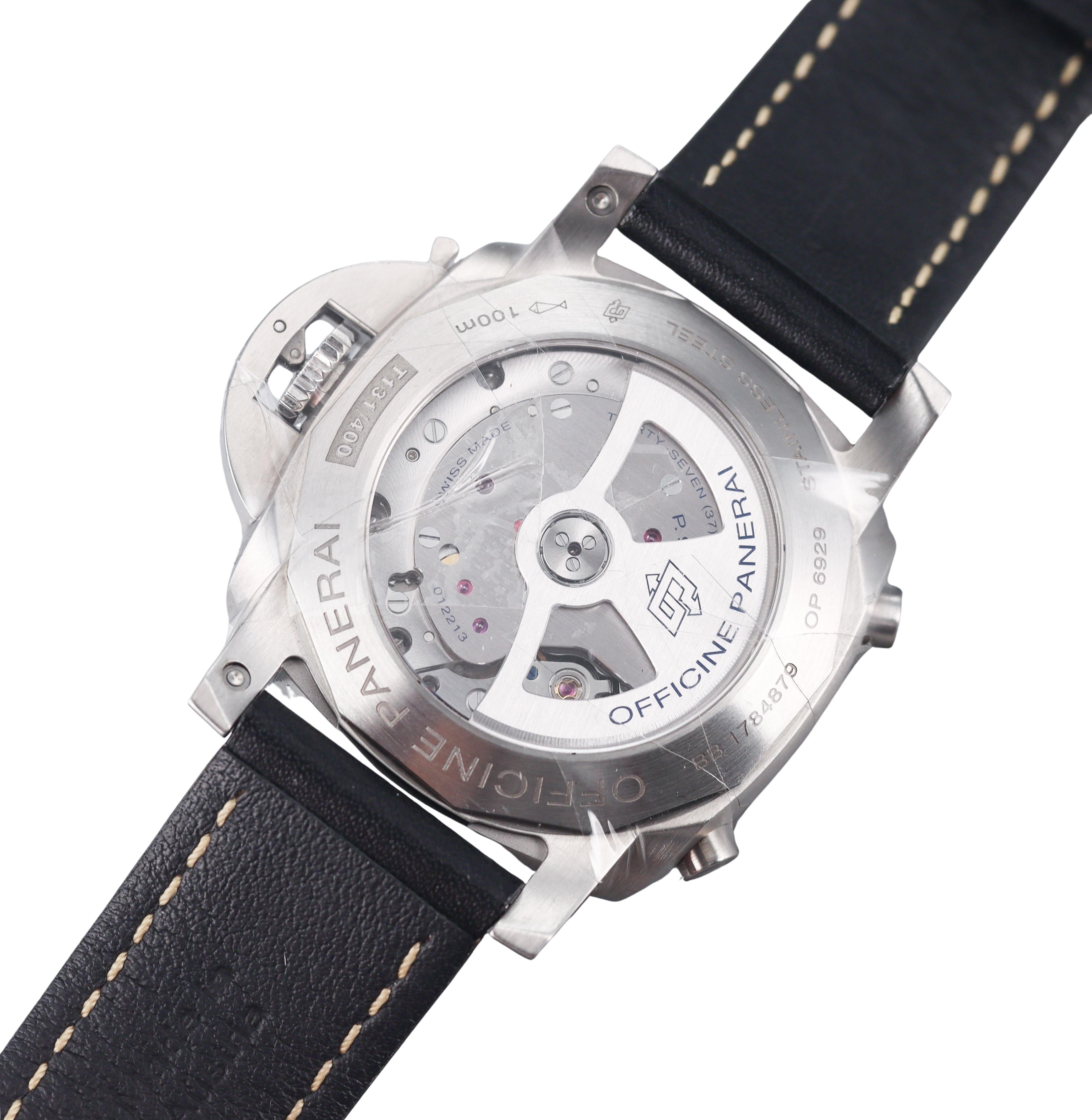 Panerai Luminor 1950 Flyback Chronograph 44mm Automatic Watch PAM00524