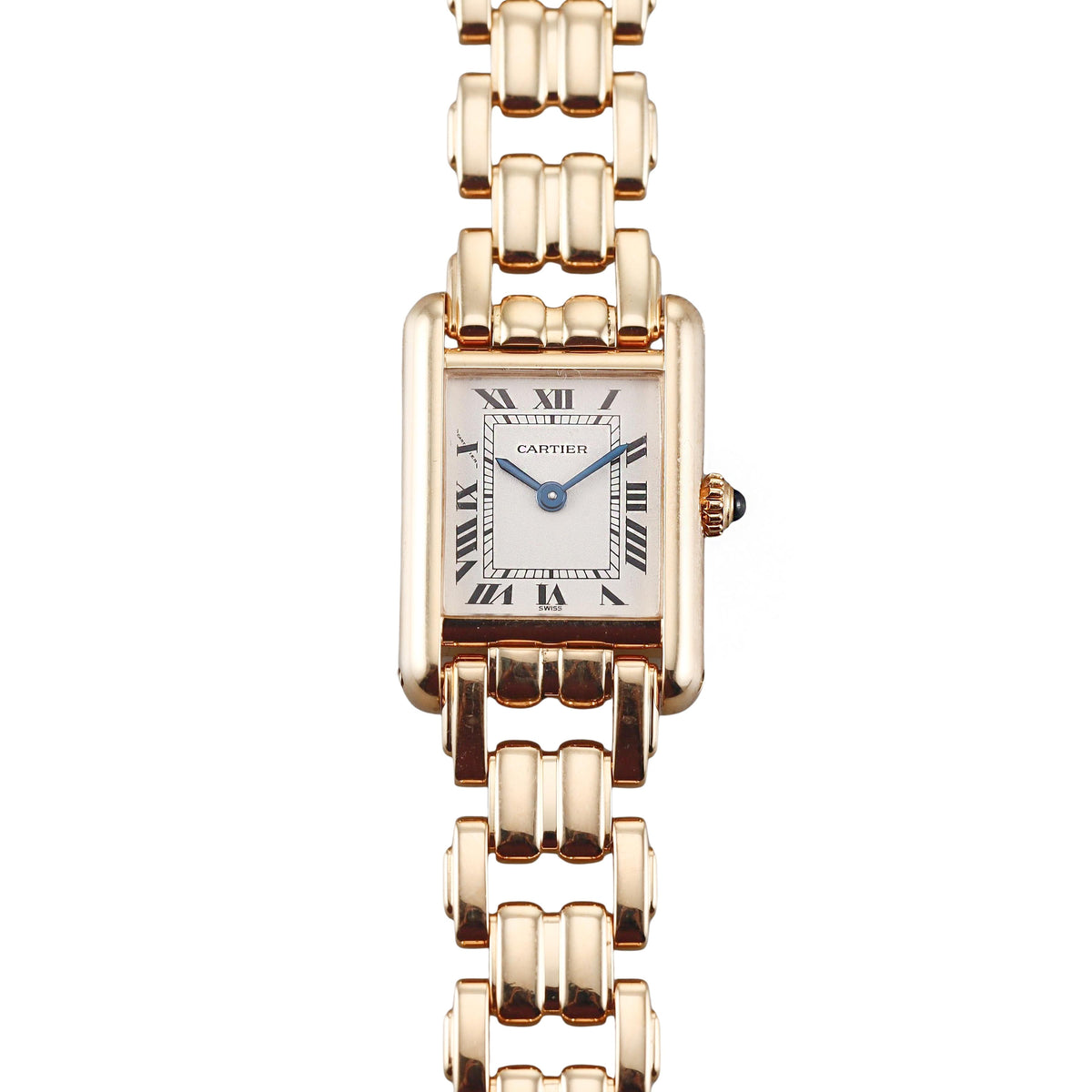Cartier Tank Louis Quartz Yellow Gold Ladies Watch  80570