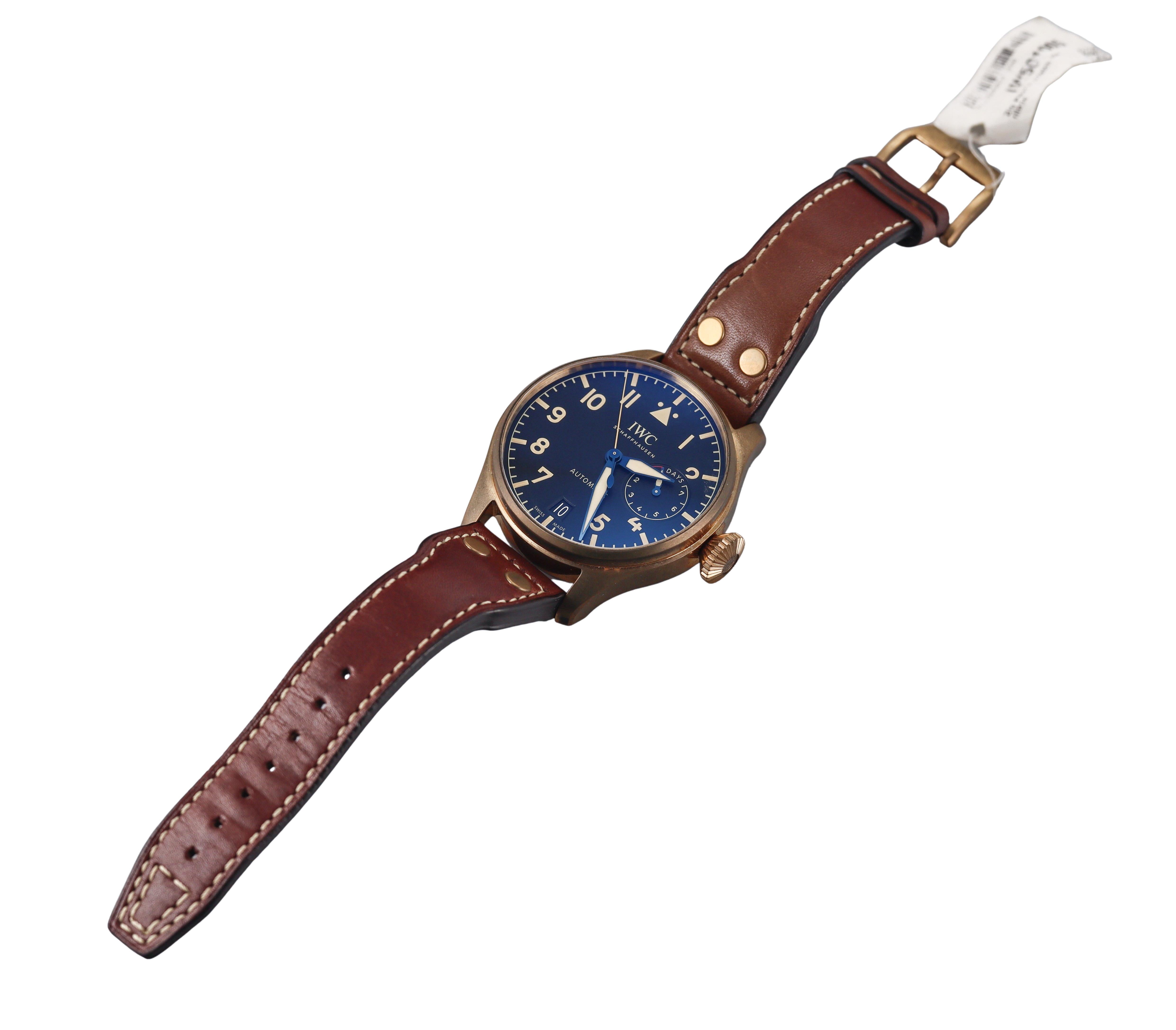 IWC Big Pilot’s Watch Heritage Bronze Automatic Limited Edition Watch IW501005