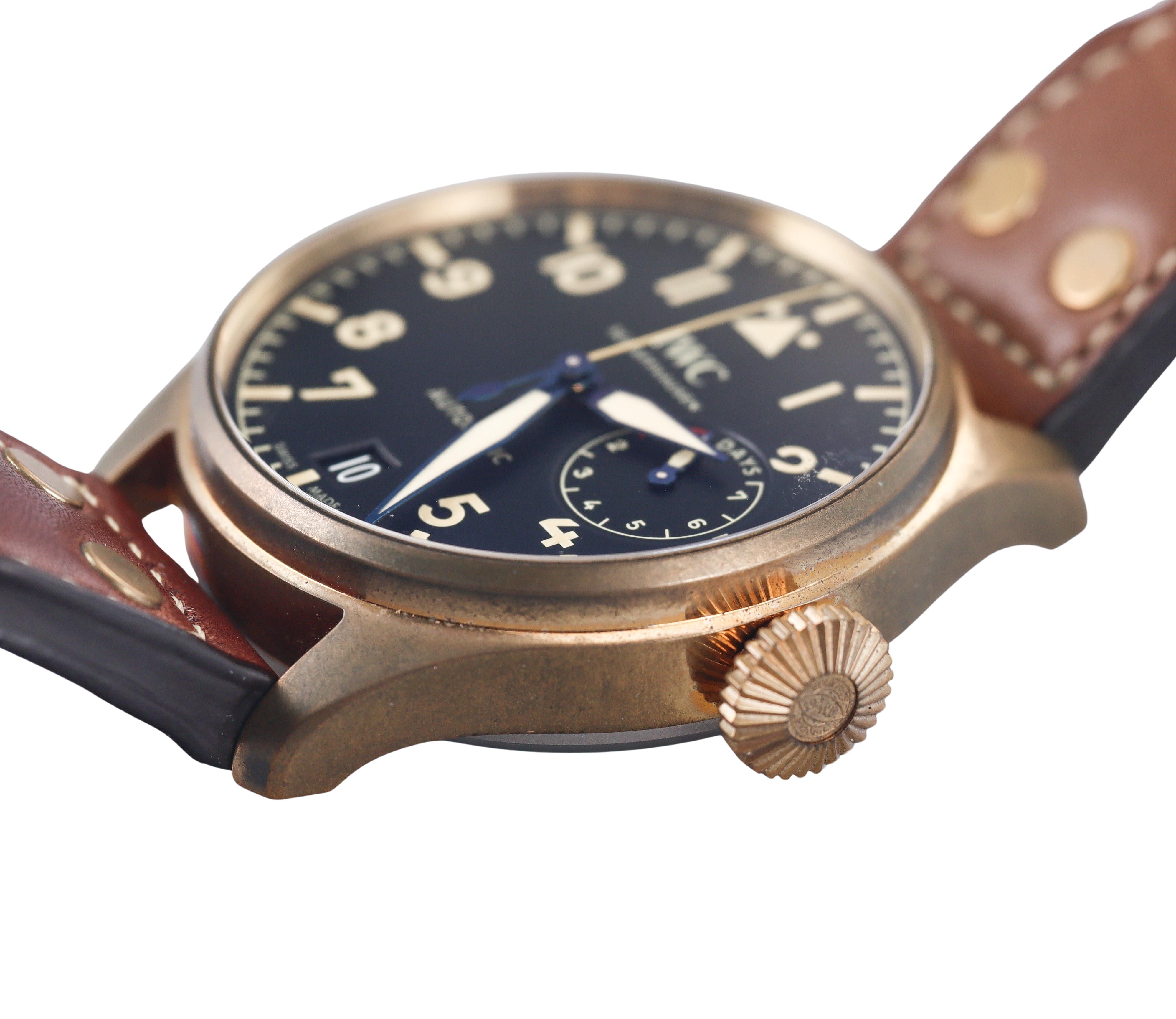 IWC Big Pilot’s Watch Heritage Bronze Automatic Limited Edition Watch IW501005