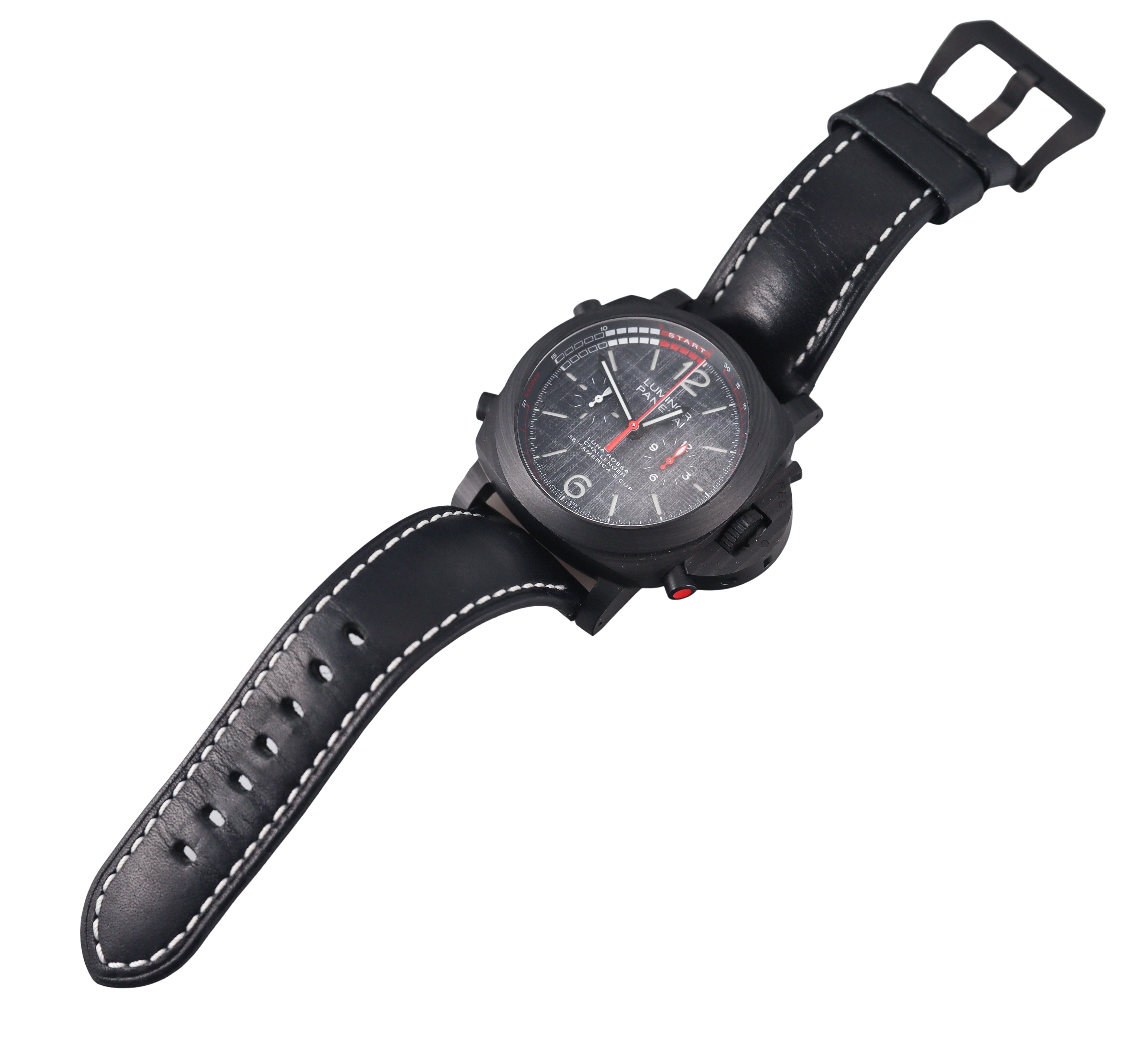 Panerai Luminor 1950 Luna Rossa Regatta 47mm Automatic Watch PAM01038