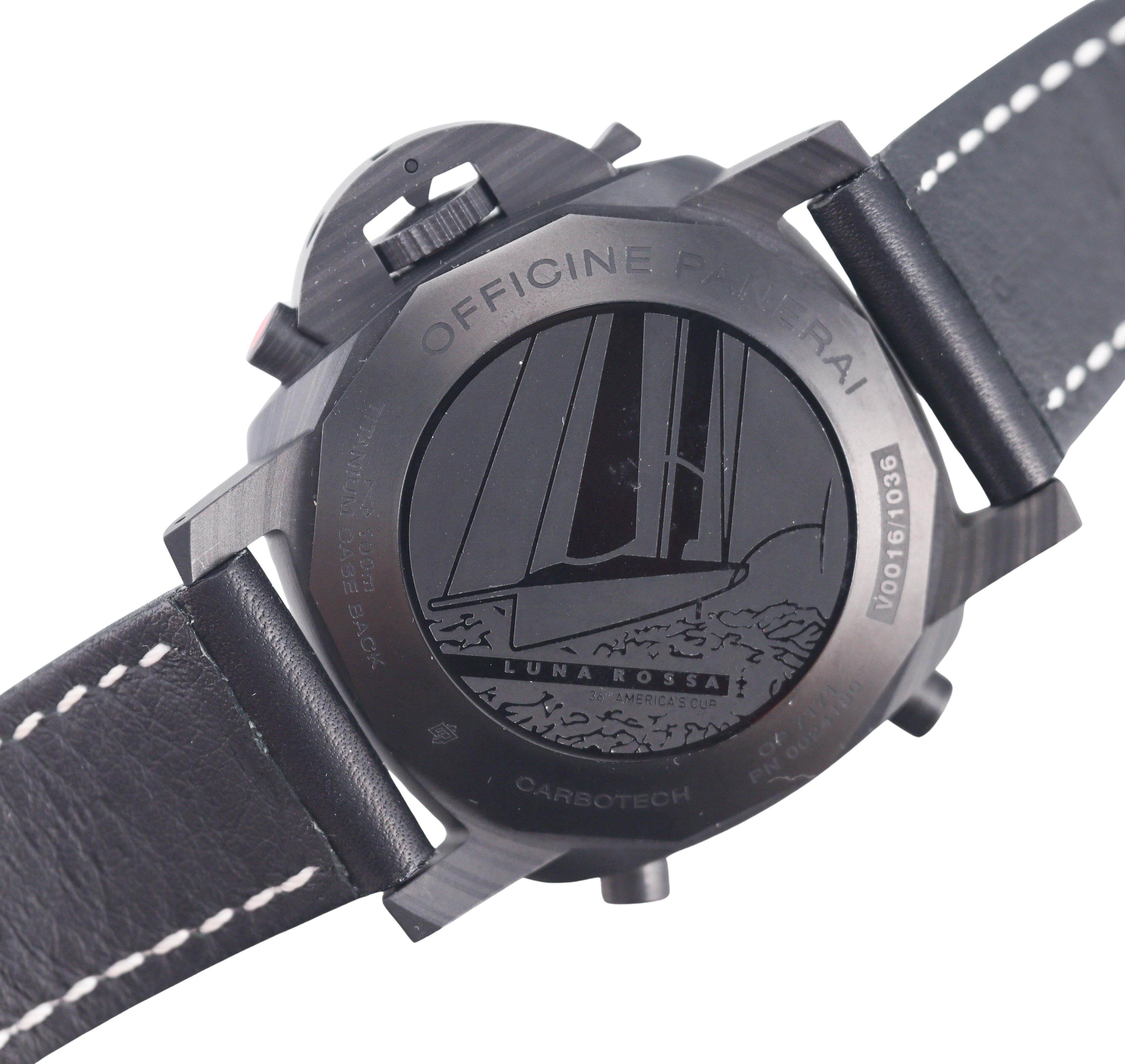 Panerai Luminor 1950 Luna Rossa Regatta 47mm Automatic Watch PAM01038