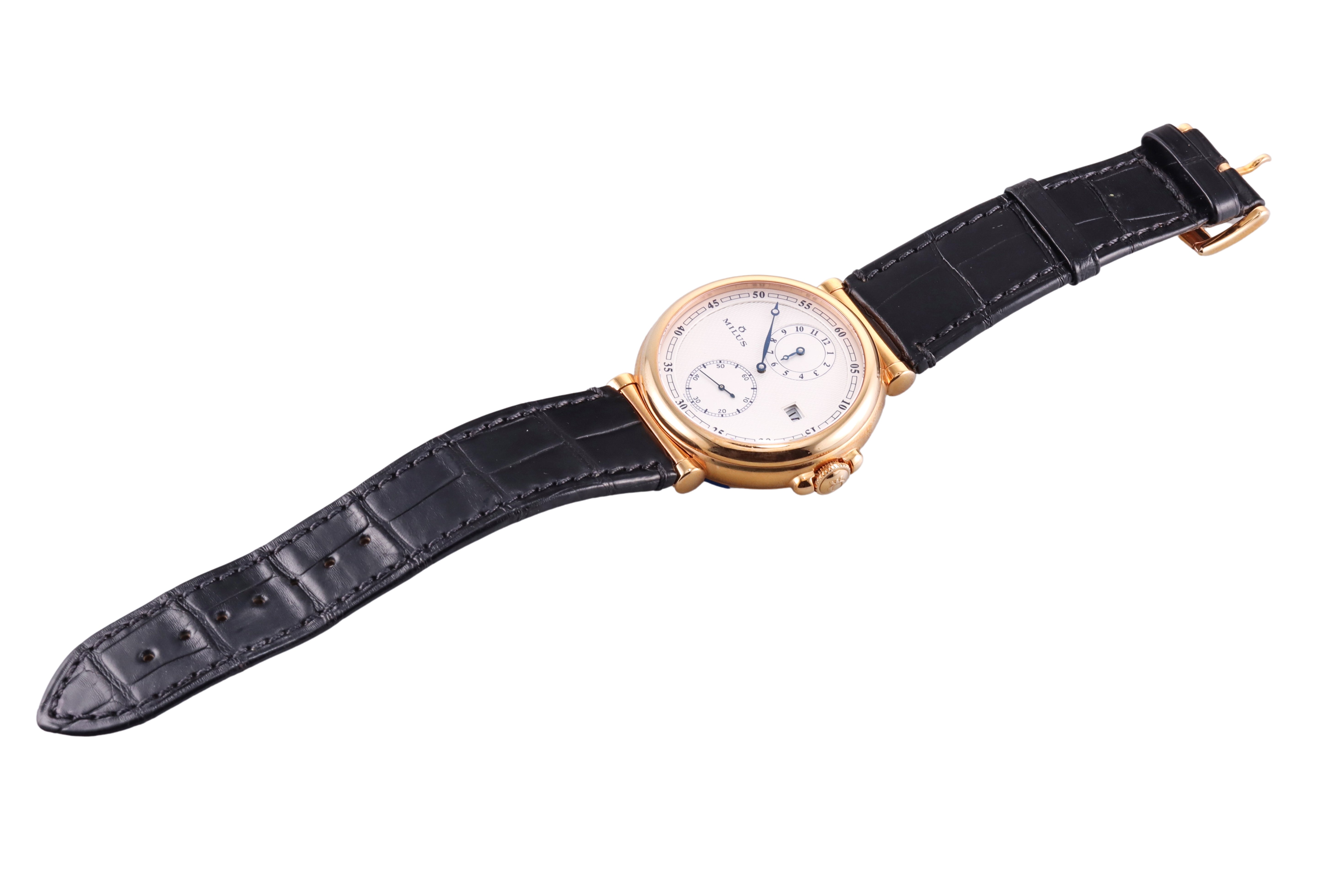 Milus Zetios Regulateur Automatic DD 14070 Men's Watch ZETR400P