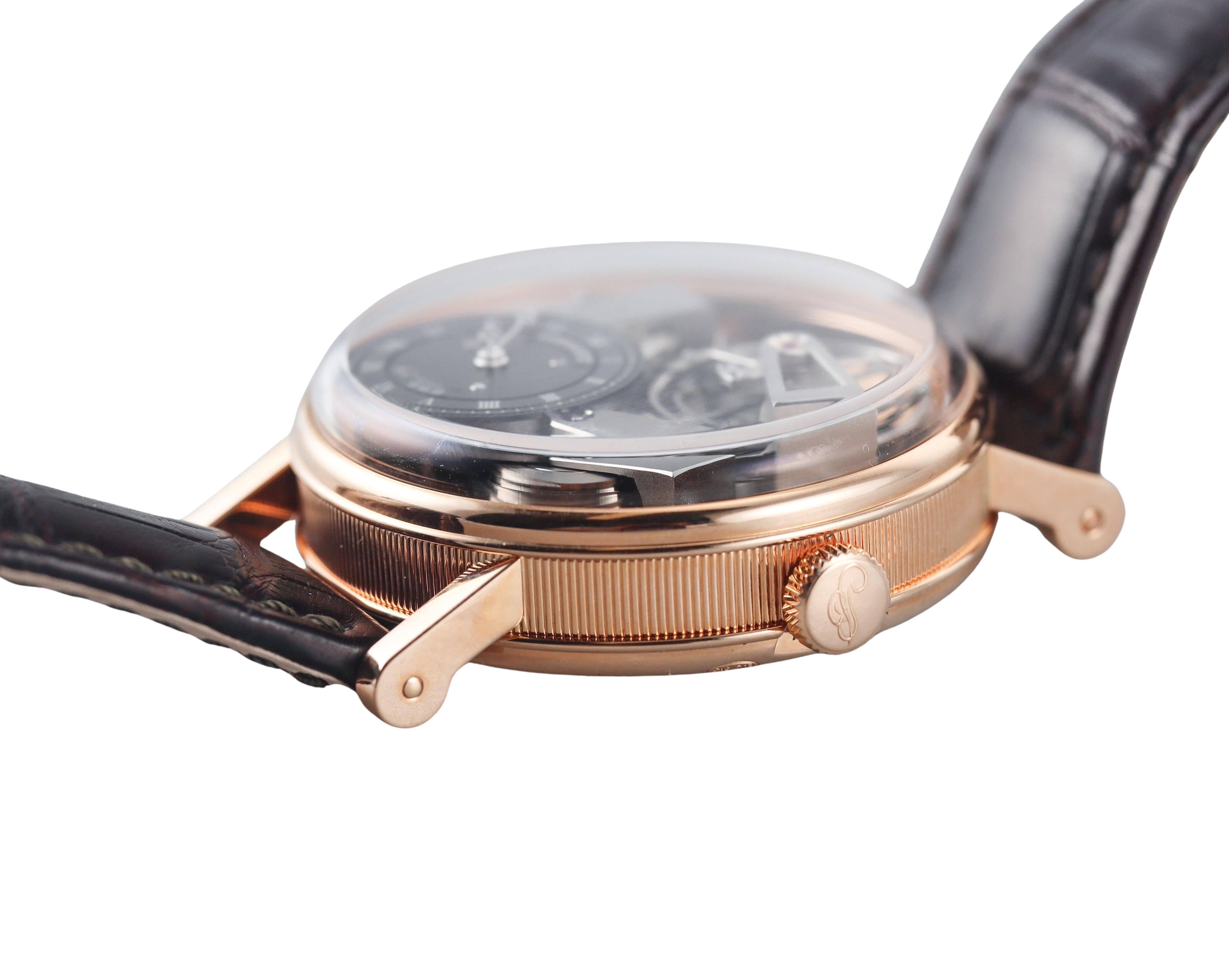 Breguet Tradition Tourbillon 7047 Rose Gold Watch 7047BRG99ZU