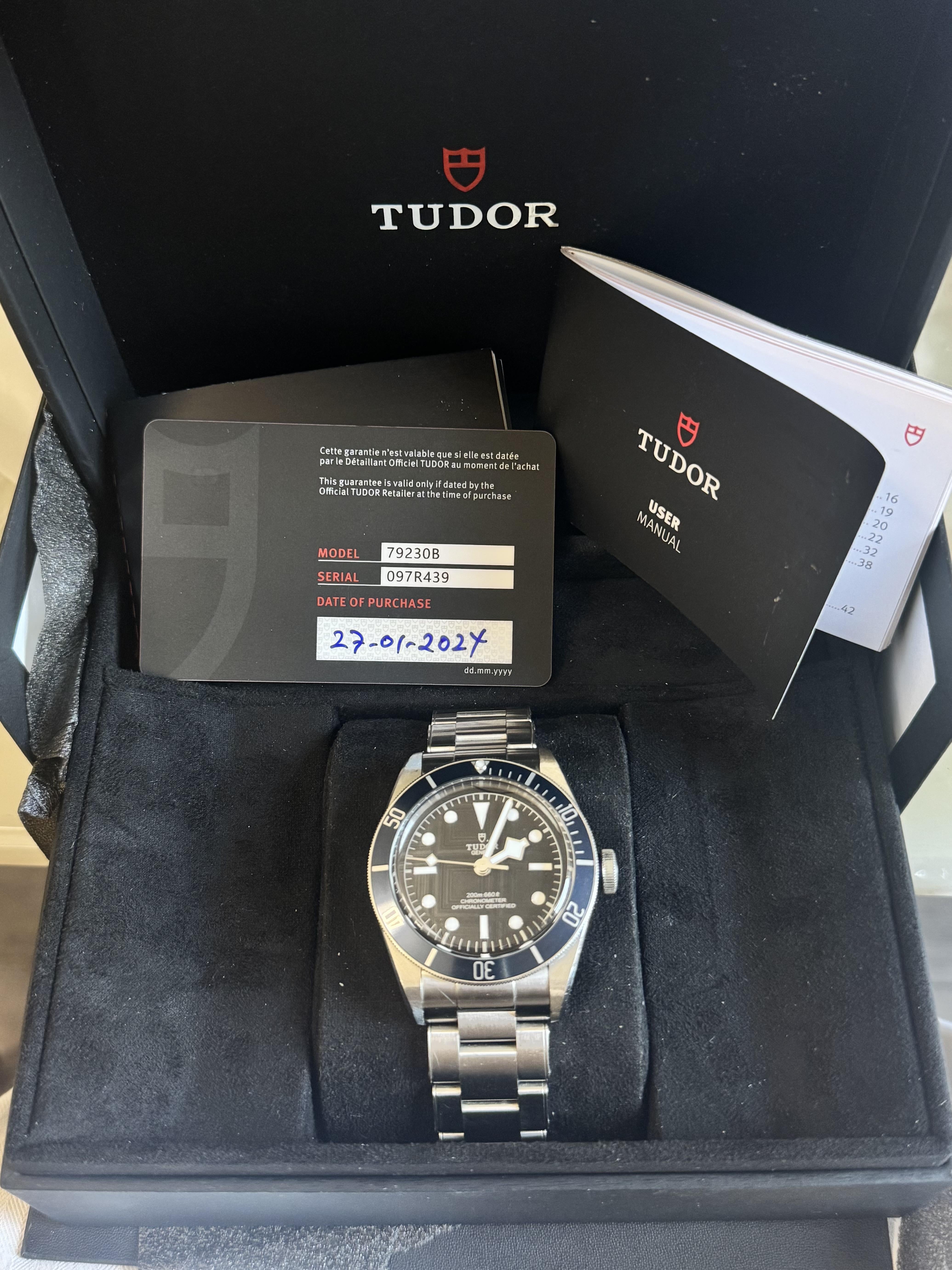 Tudor Black Bay Fifty-Eight Steel Men's Watch 79230