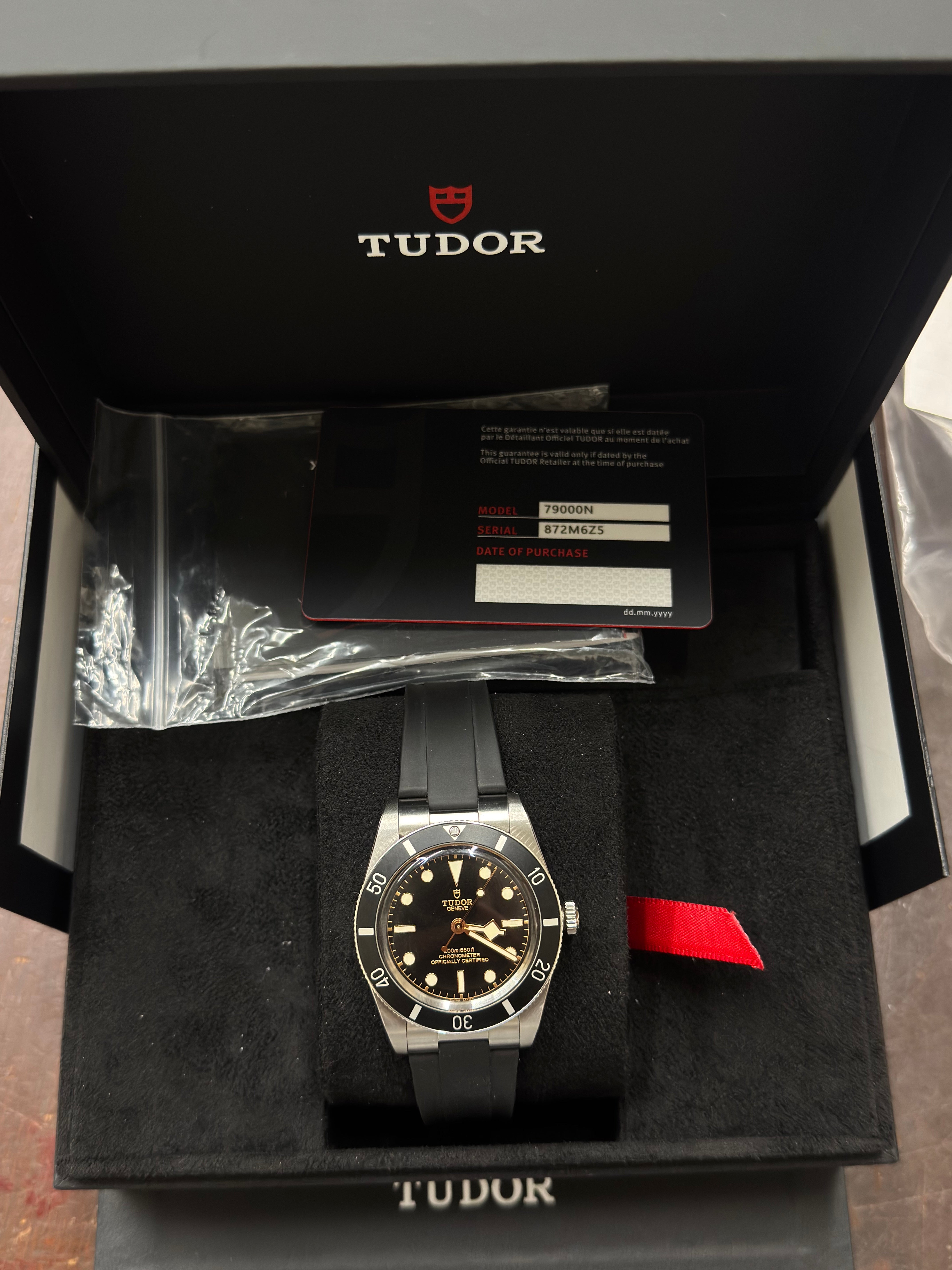 Tudor Black Bay 54 37mm Steel Automatic Watch 79000N