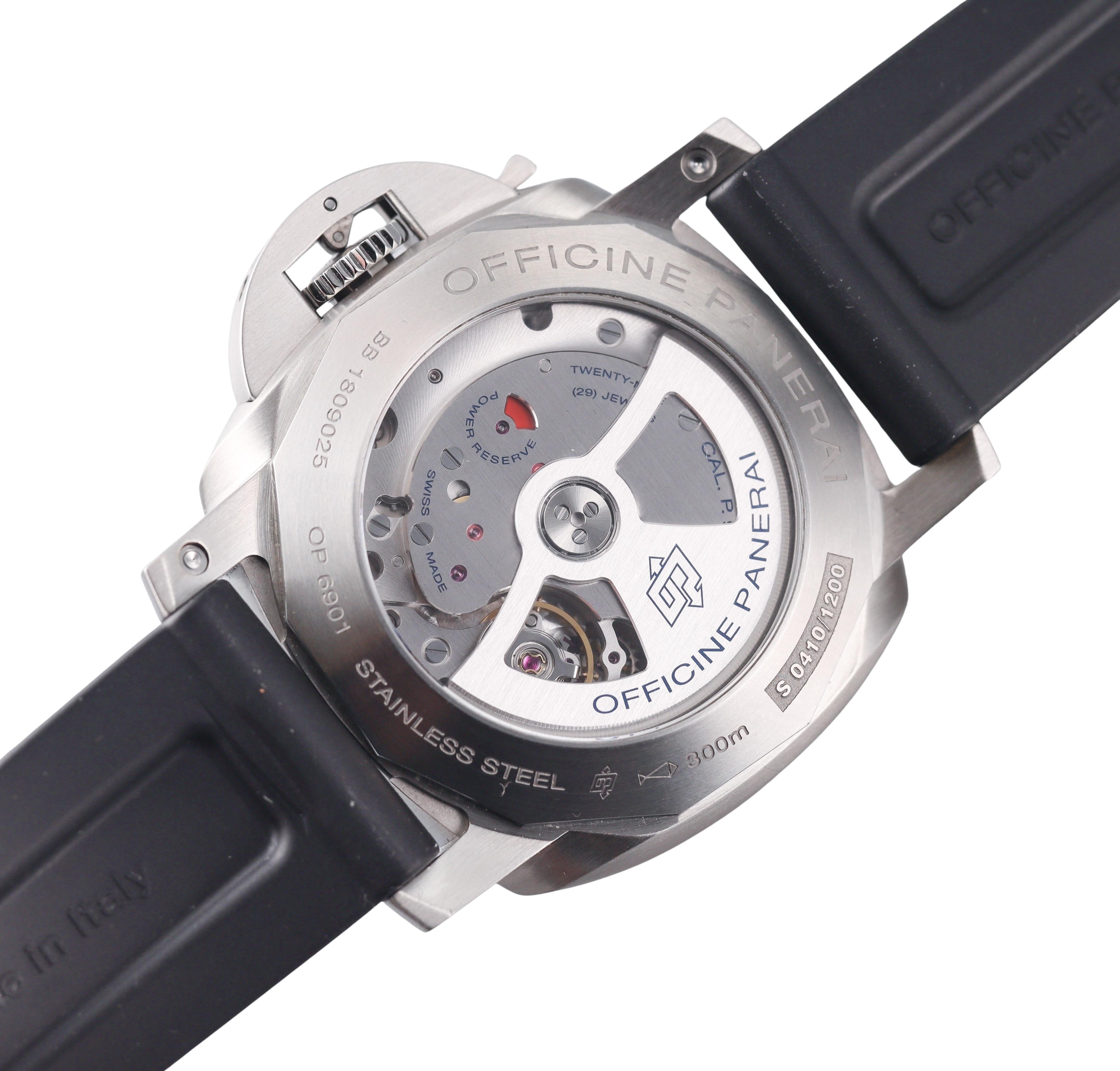 Panerai Luminor GMT 3 Days Black Dial Automatic Watch PAM00320