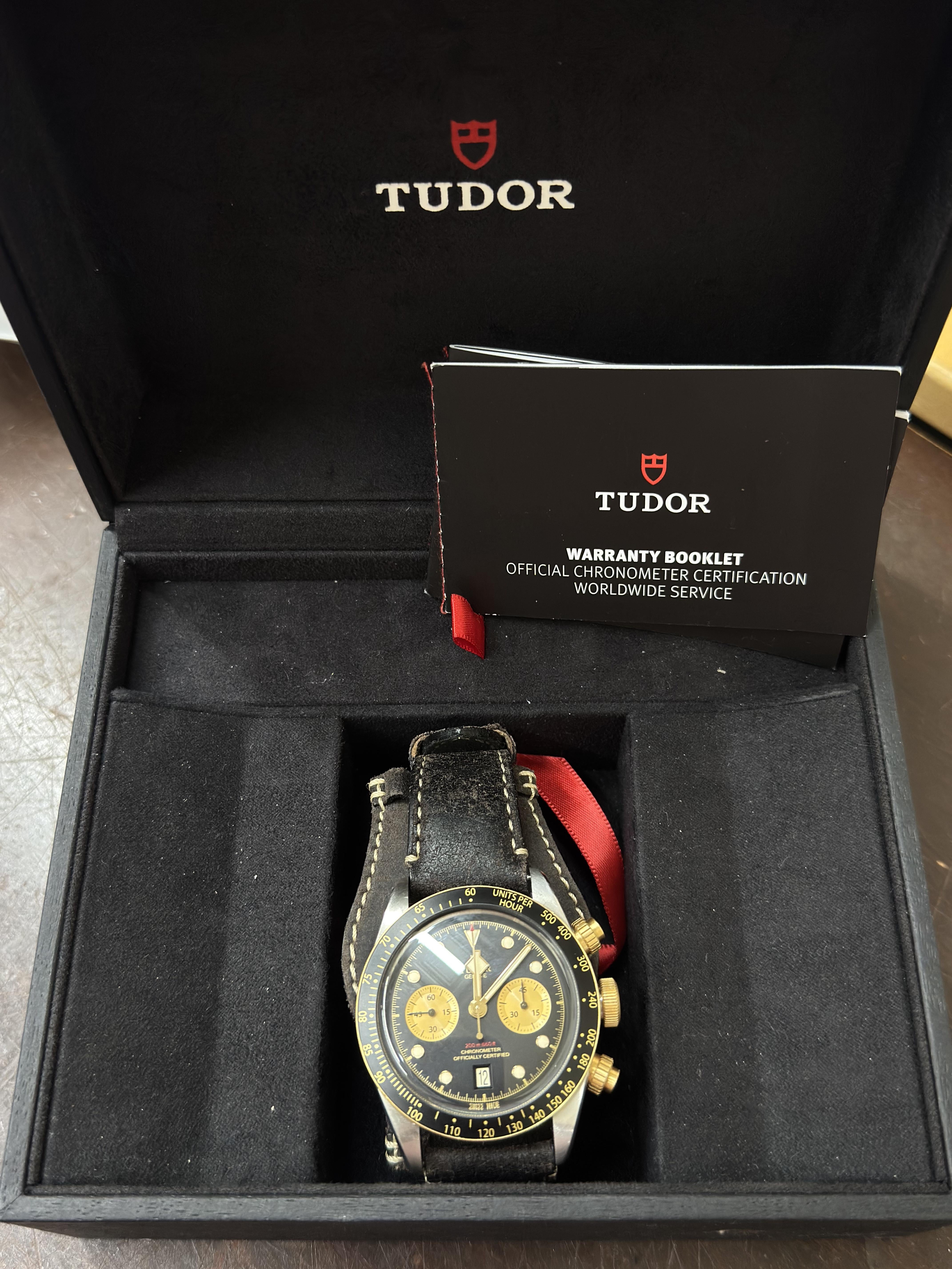 Tudor Black Bay S&G Two Tone Automatic Watch 79363