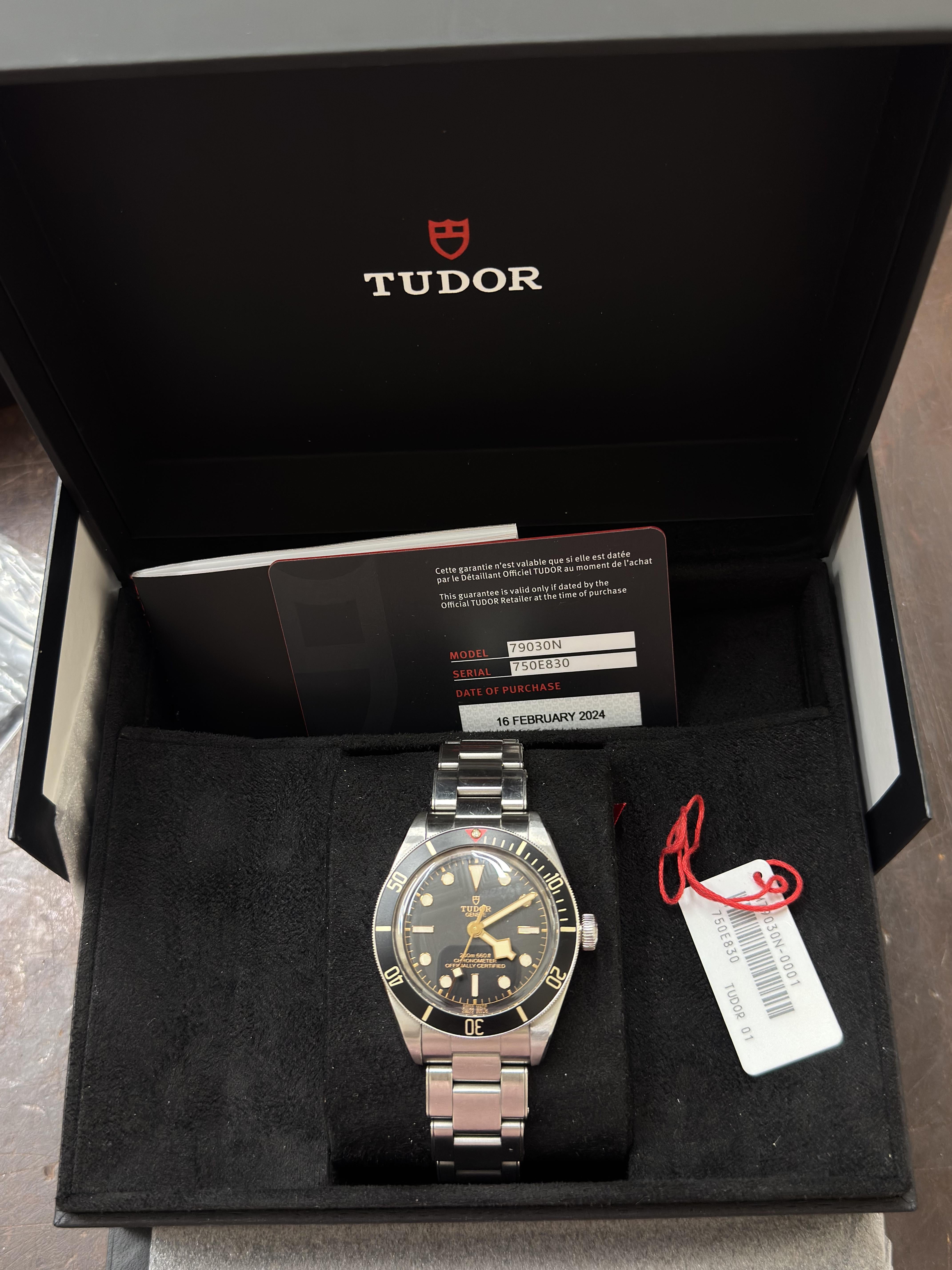Tudor Black Bay Fifty-Eight Steel Automatic Watch 79030N
