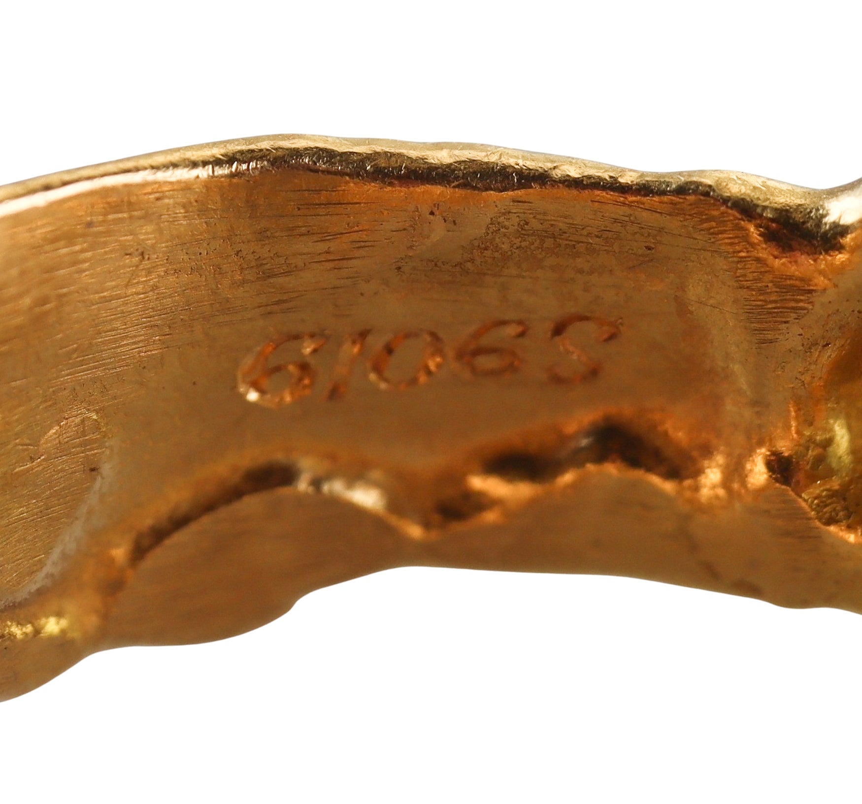 Jean Mahie Gold Peridot Ring