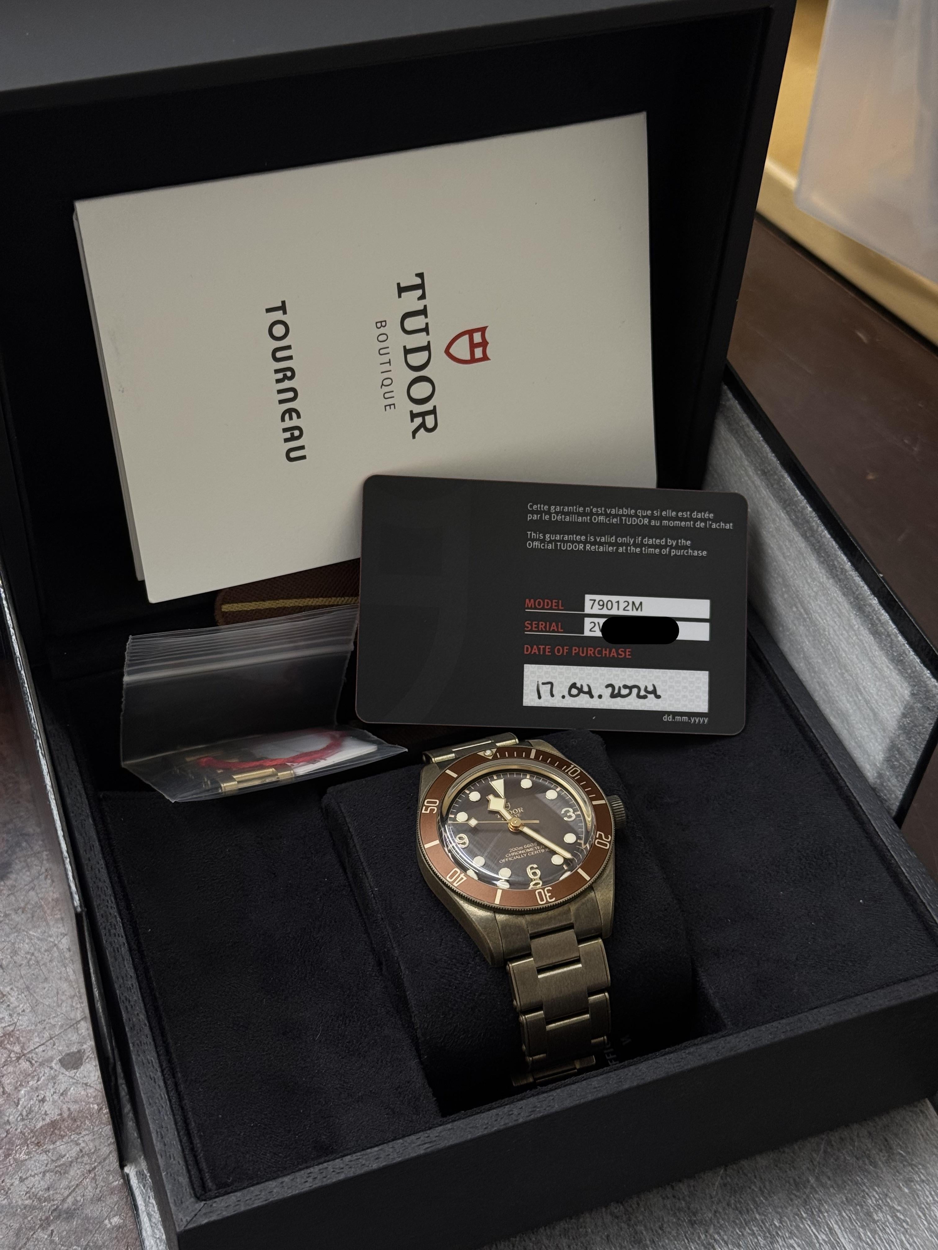 Tudor Black Bay Fifty-Eight Exclusive Boutique Edition Bronze Watch 79012M