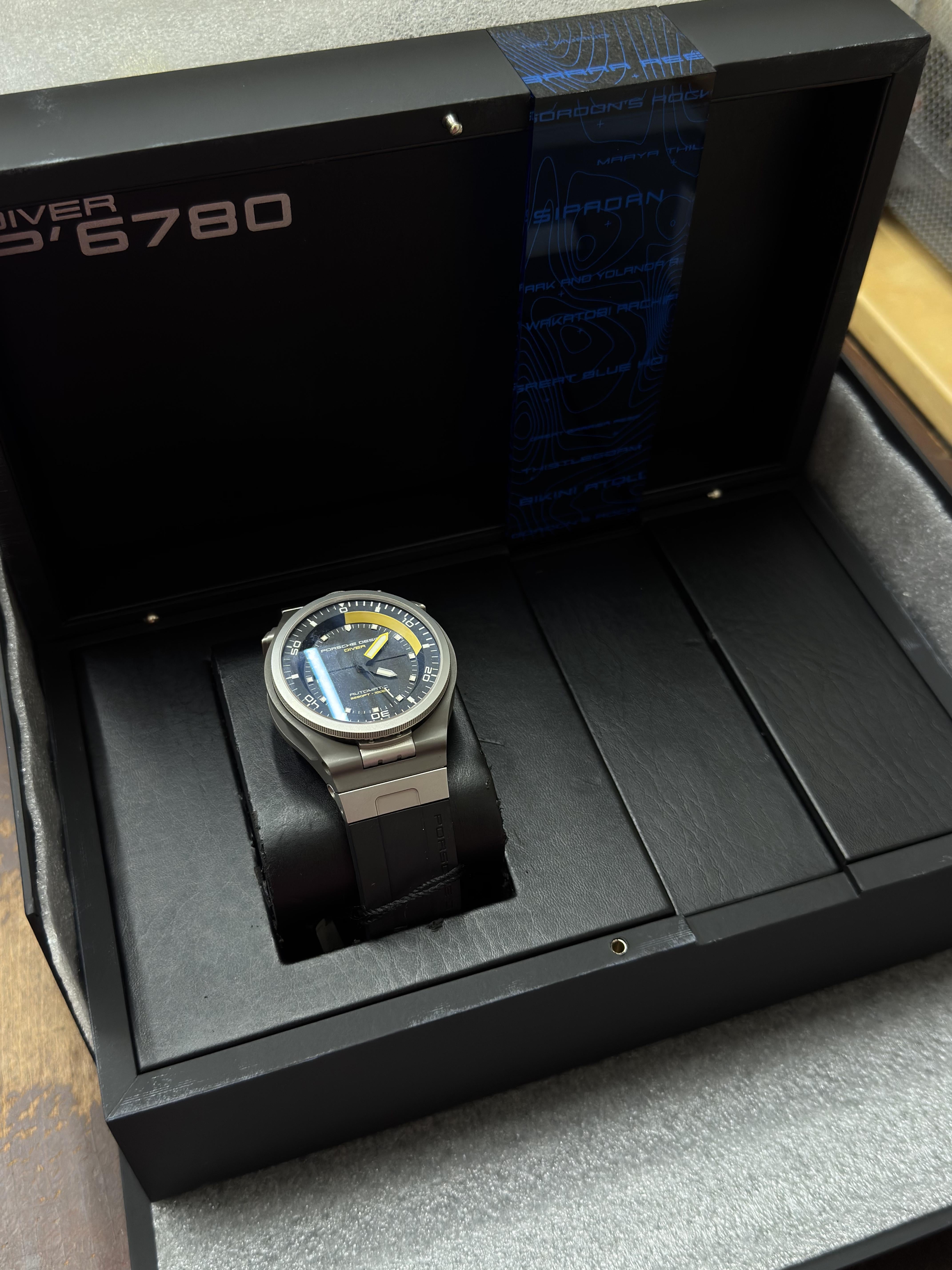 Porsche Design Diver Titanium Automatic Watch P6780