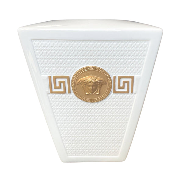 Versace by Rosenthal Signature White Gold Vase 26015