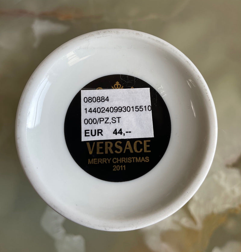 Versace by Rosenthal Merry Christmas 2011 Mug Without Handle 080884