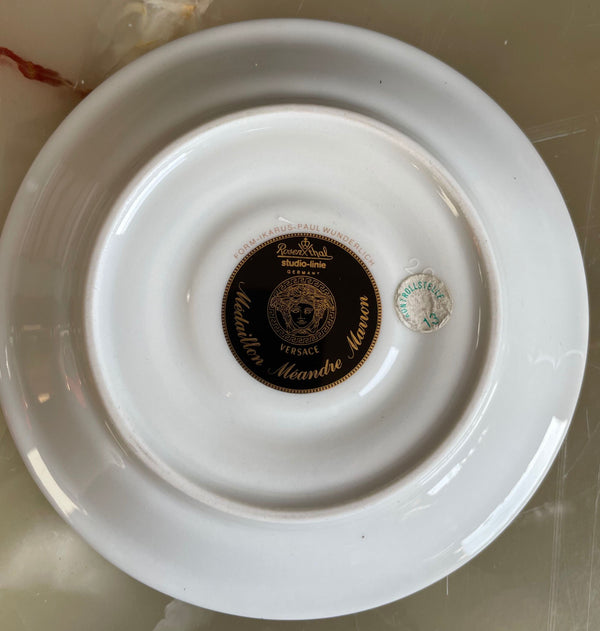 Versace by Rosenthal La Medusa Espresso Cup with Saucer 020934
