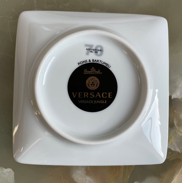 Versace by Rosenthal Jungle Logo  Canape Dish 12cm 117400