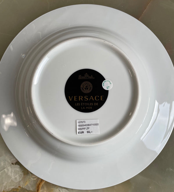 Versace by Rosenthal Les Etoiles De La Mer Soup Plate 10322