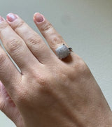 Tiffany & Co Paloma Picasso Sugar Stacks Diamond Gold Ring