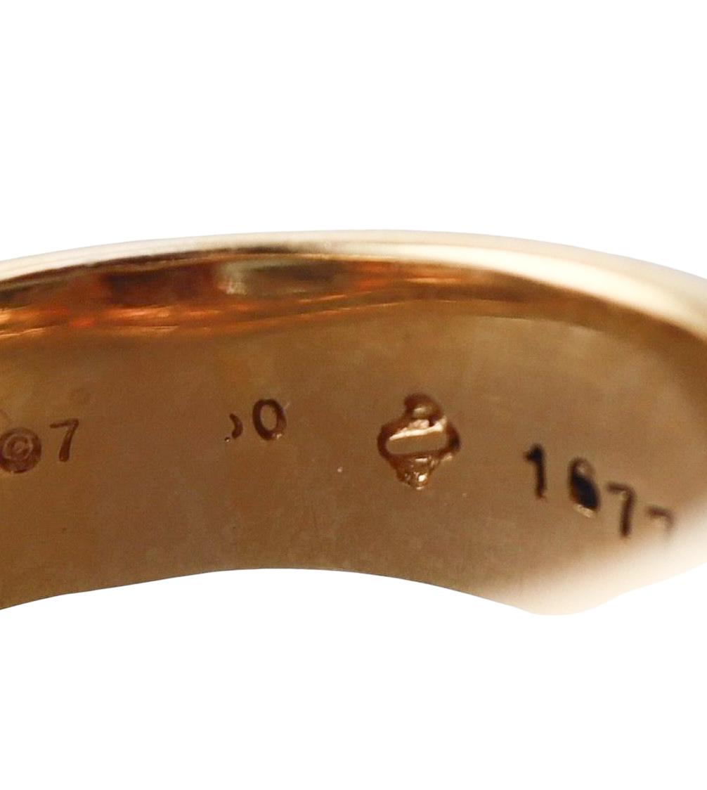 Seaman Schepps Mughal Citrine Topaz Gold Ring