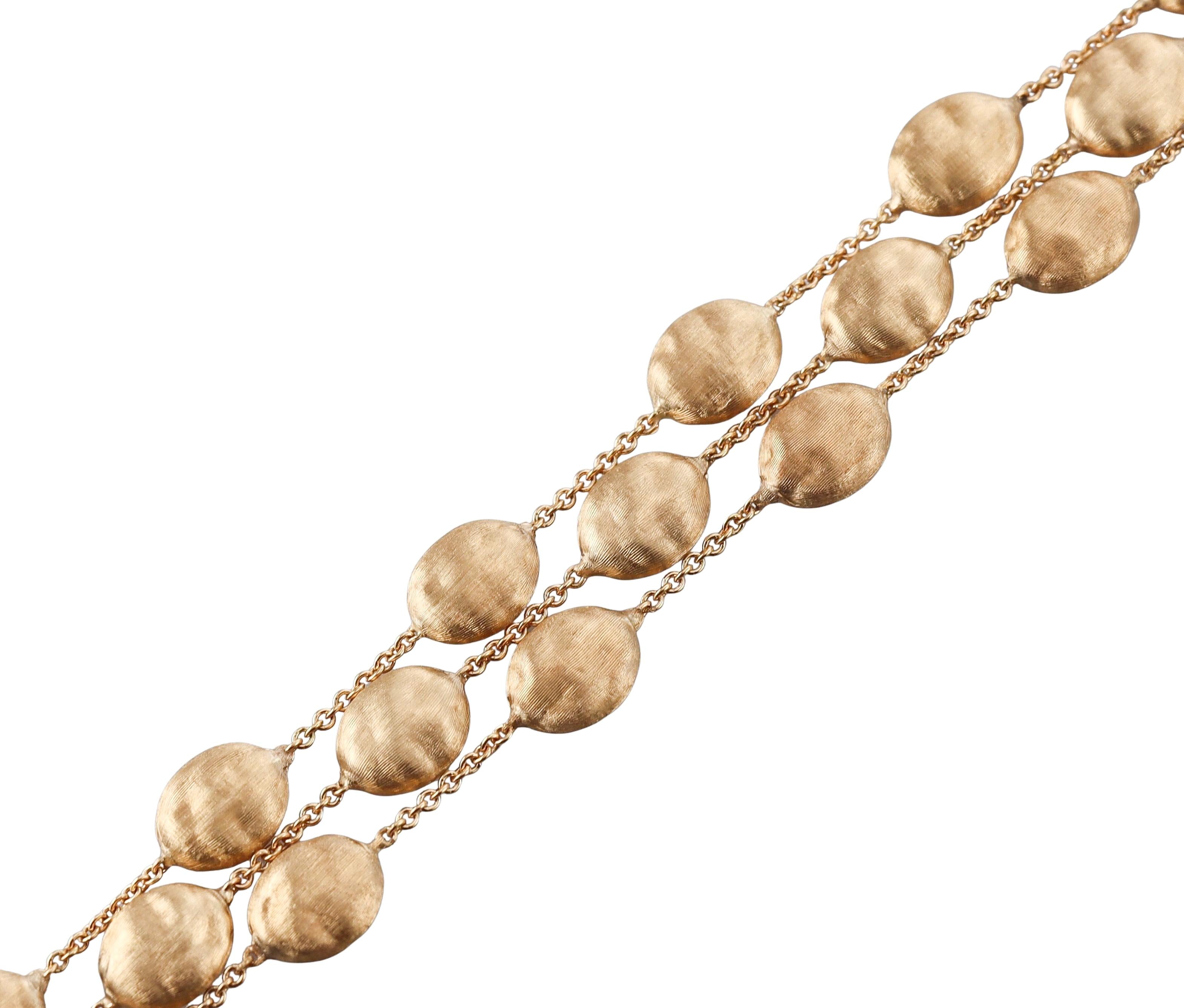 Marco Bicego Siviglia Gold Triple Strand Bracelet