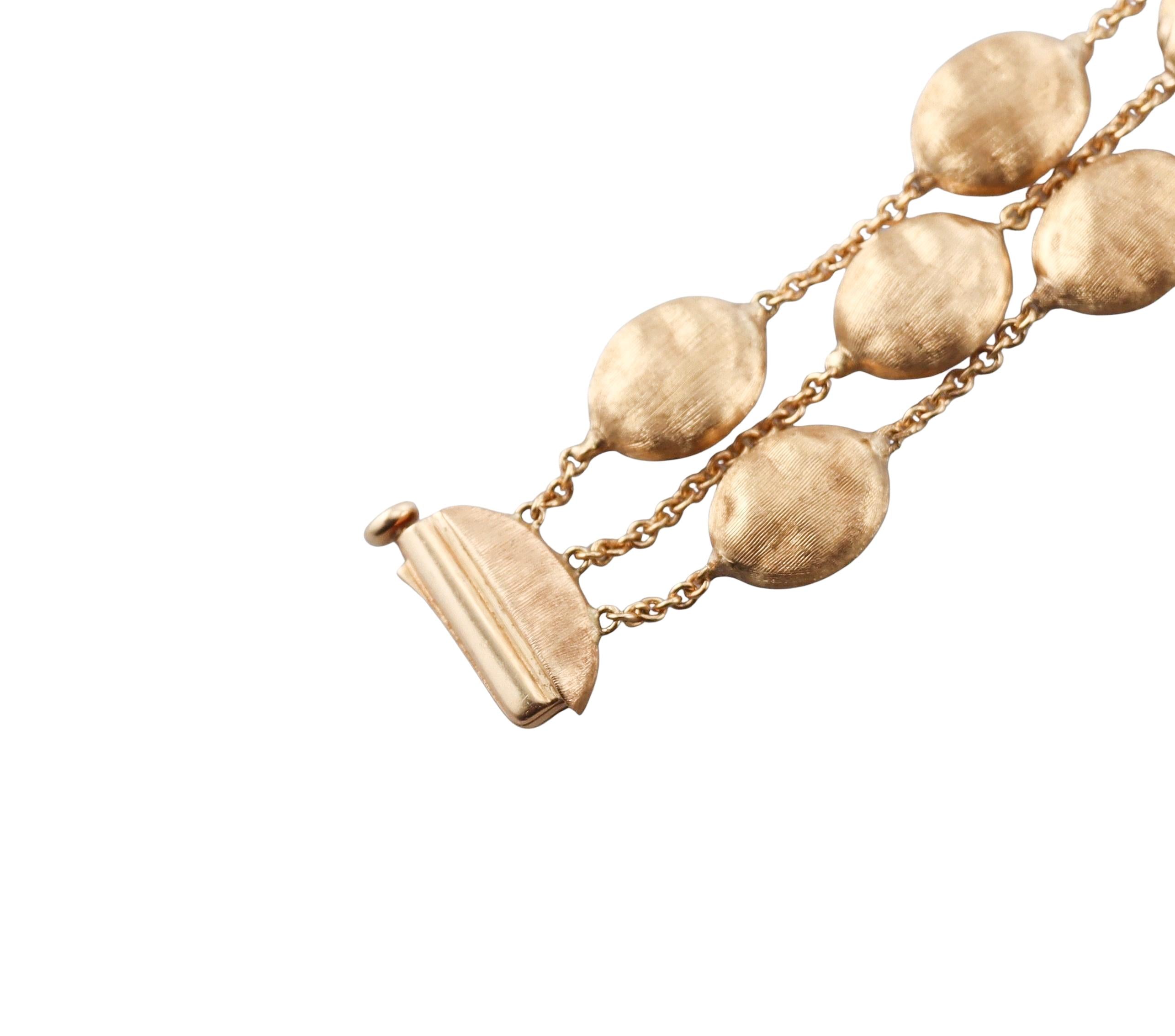 Marco Bicego Siviglia Gold Triple Strand Bracelet