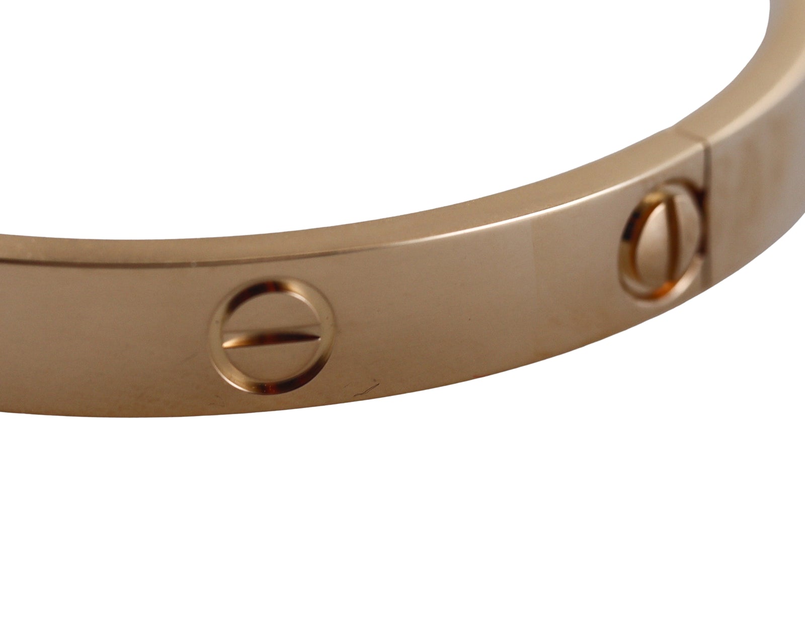 Cartier Love Yellow Gold Bracelet Size 18 Oak Gem