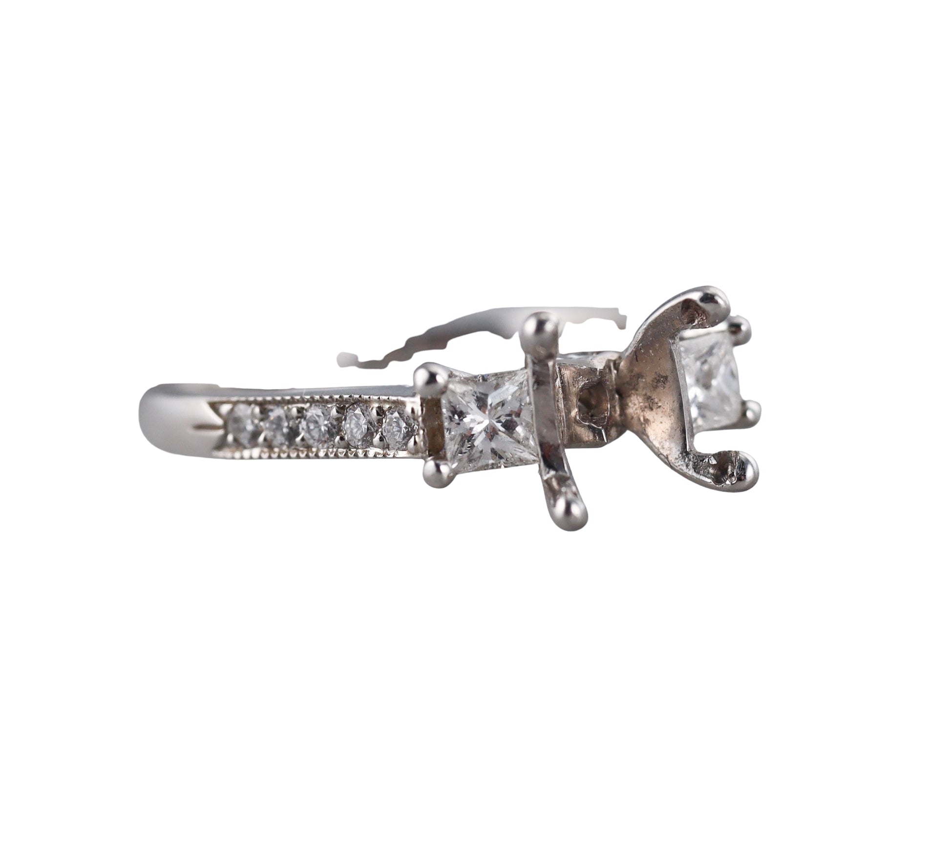 Scott Kay Platinum Engagement Ring Setting