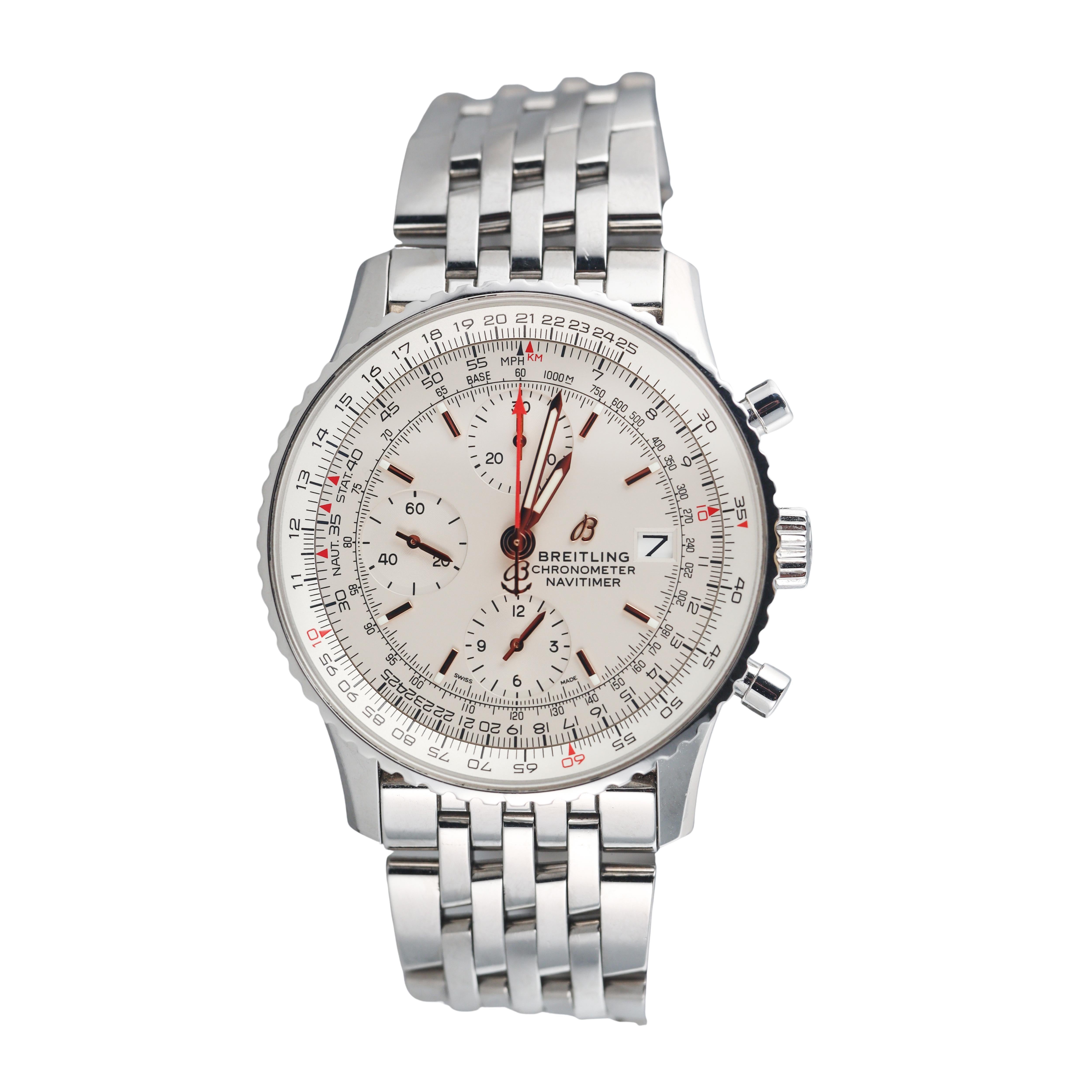 Breitling Navitimer Chronograph 41 Automatic Chronometer Steel Watch A13324