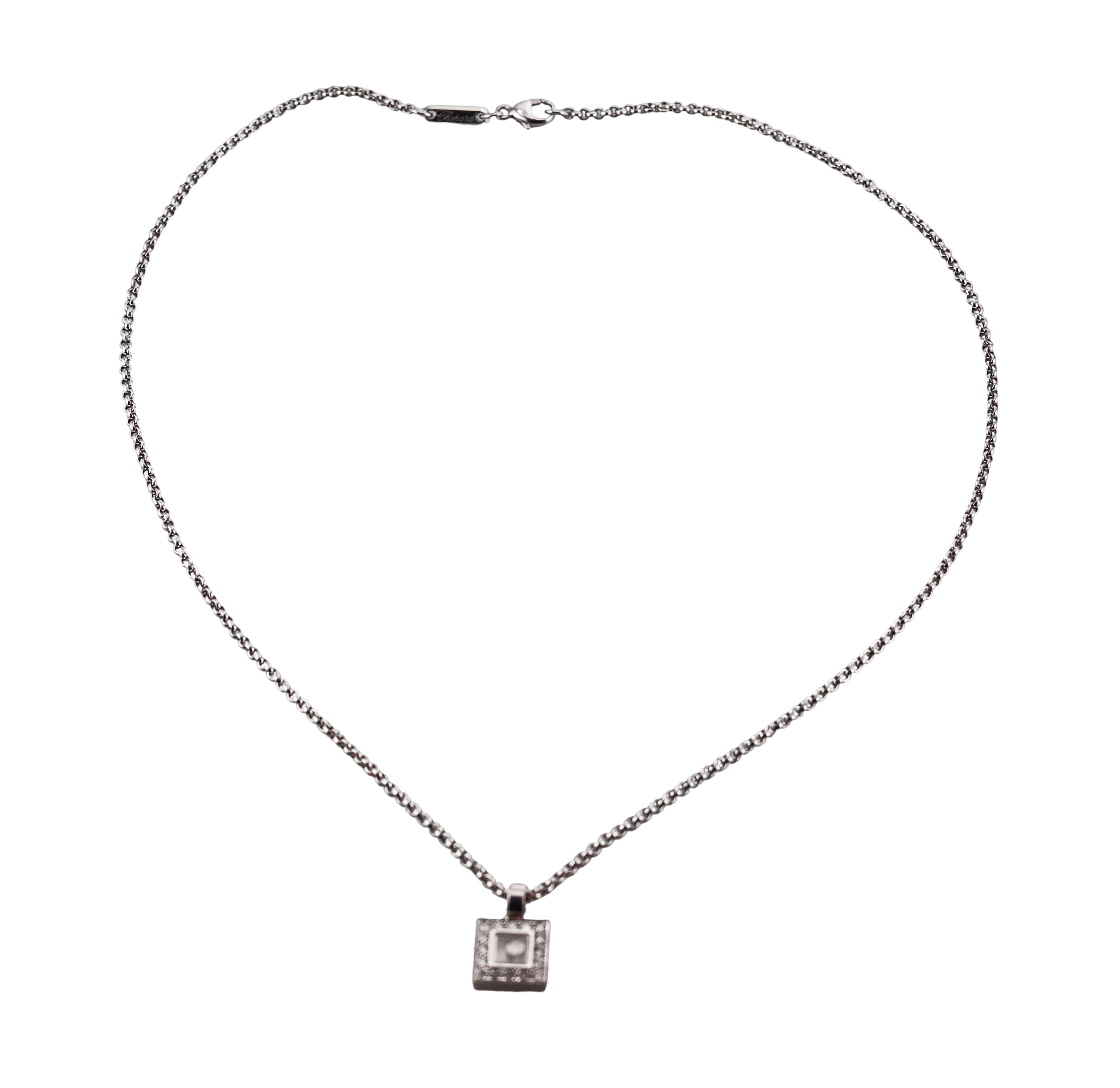 Chopard Happy Diamonds Gold Pendant Necklace 79/2896-20
