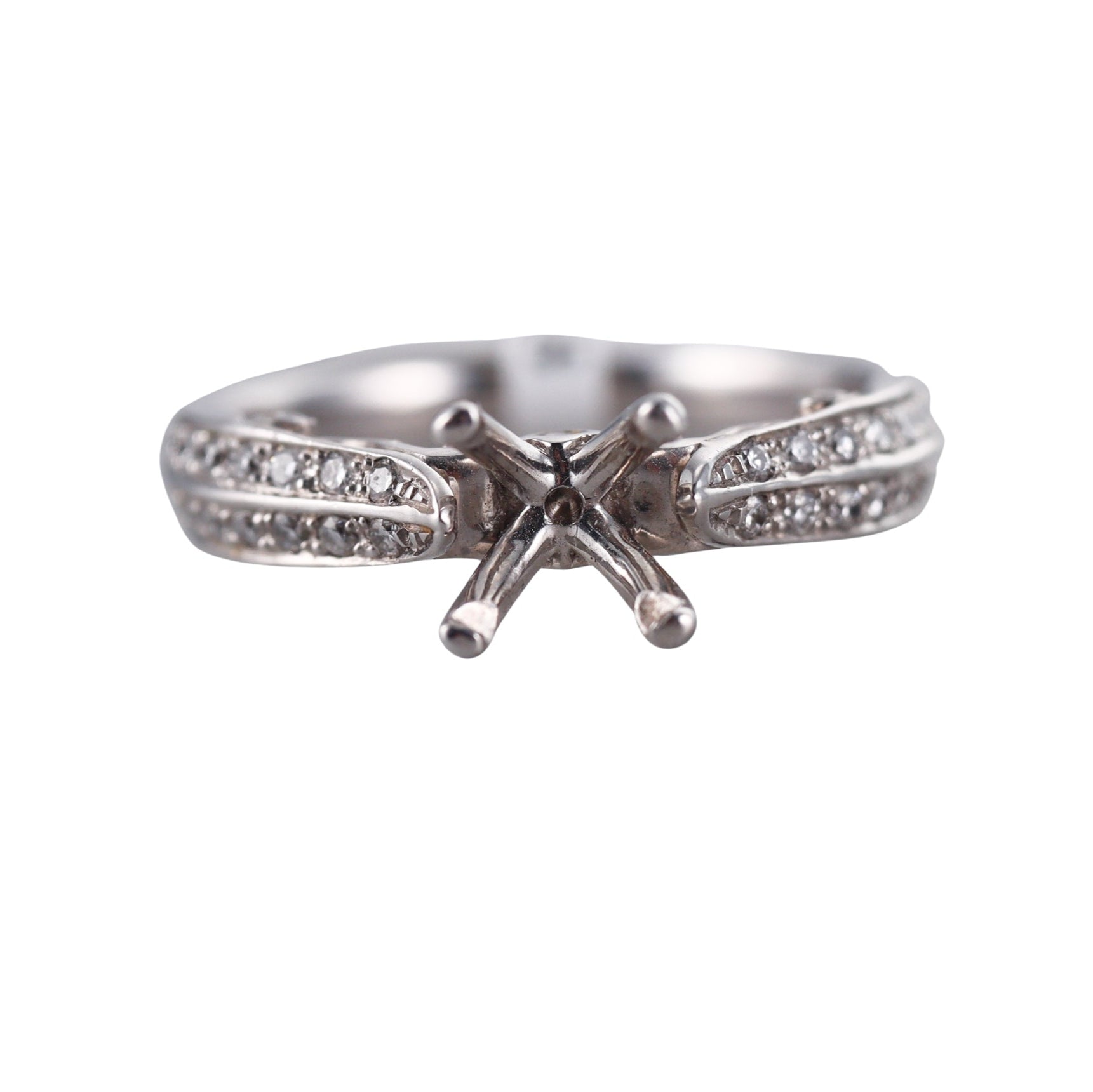 Verragio Gold Engagement Ring Setting