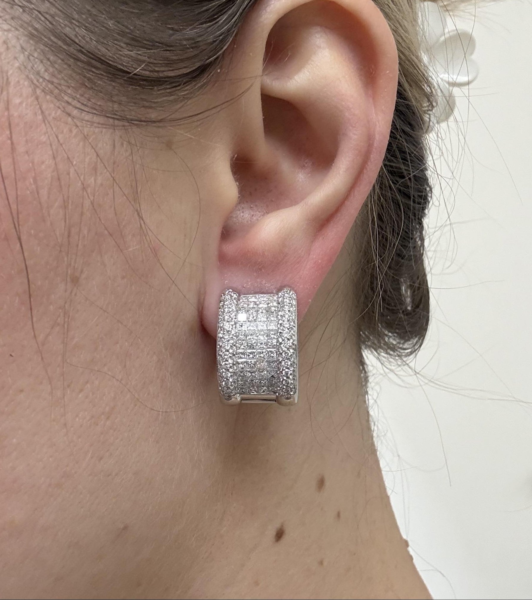 Le Vian 6ctw Diamond Gold Hoop Earrings