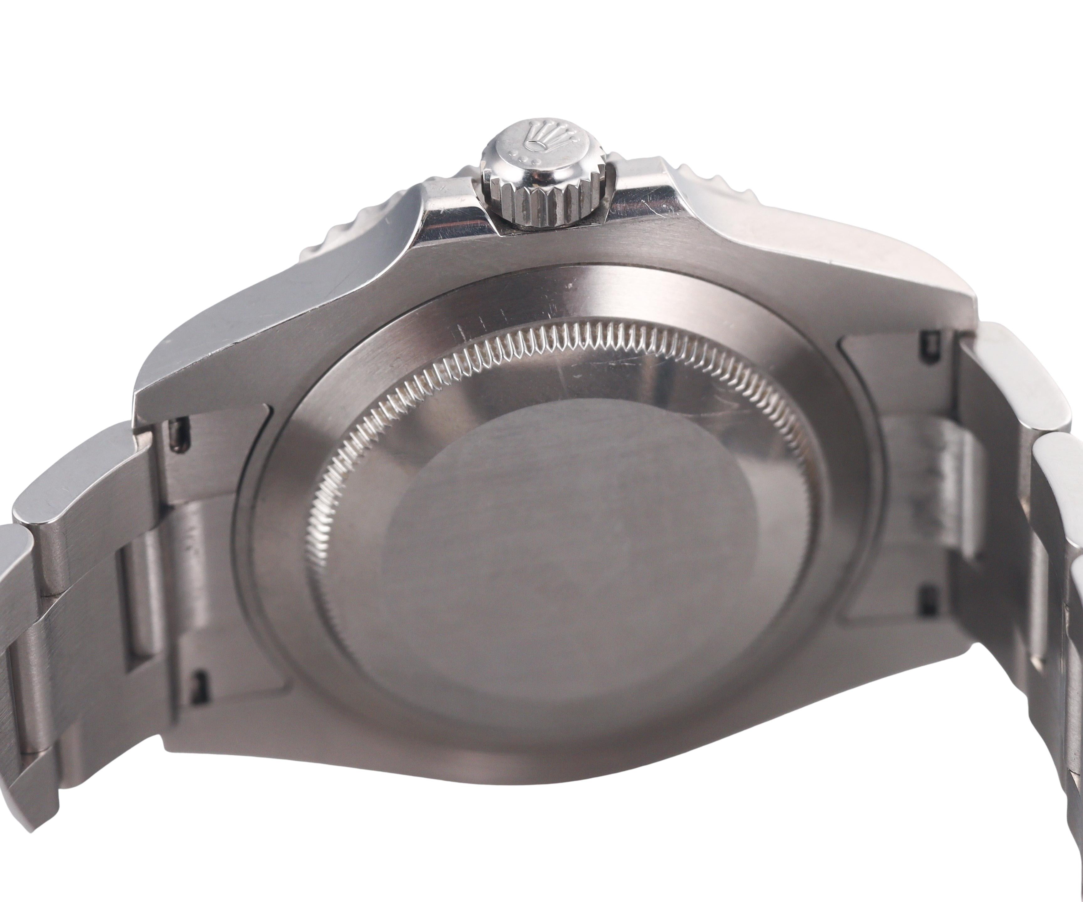 Rolex Submariner Green Bezel Stainless Steel 40mm Watch 126610LV