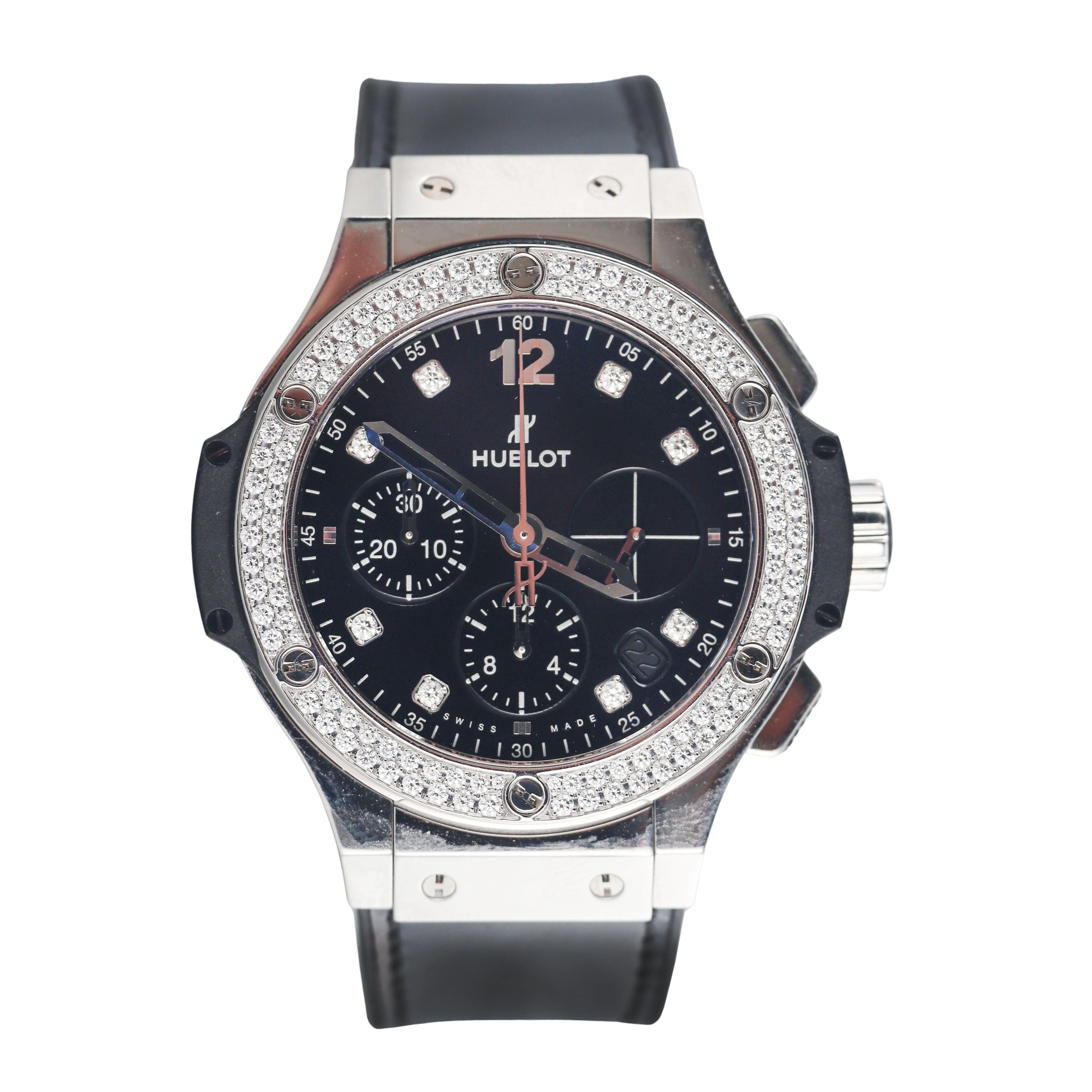 Hublot Big Bang Diamond Automatic Chronograph Watch 341.SX.1270.VR.1104