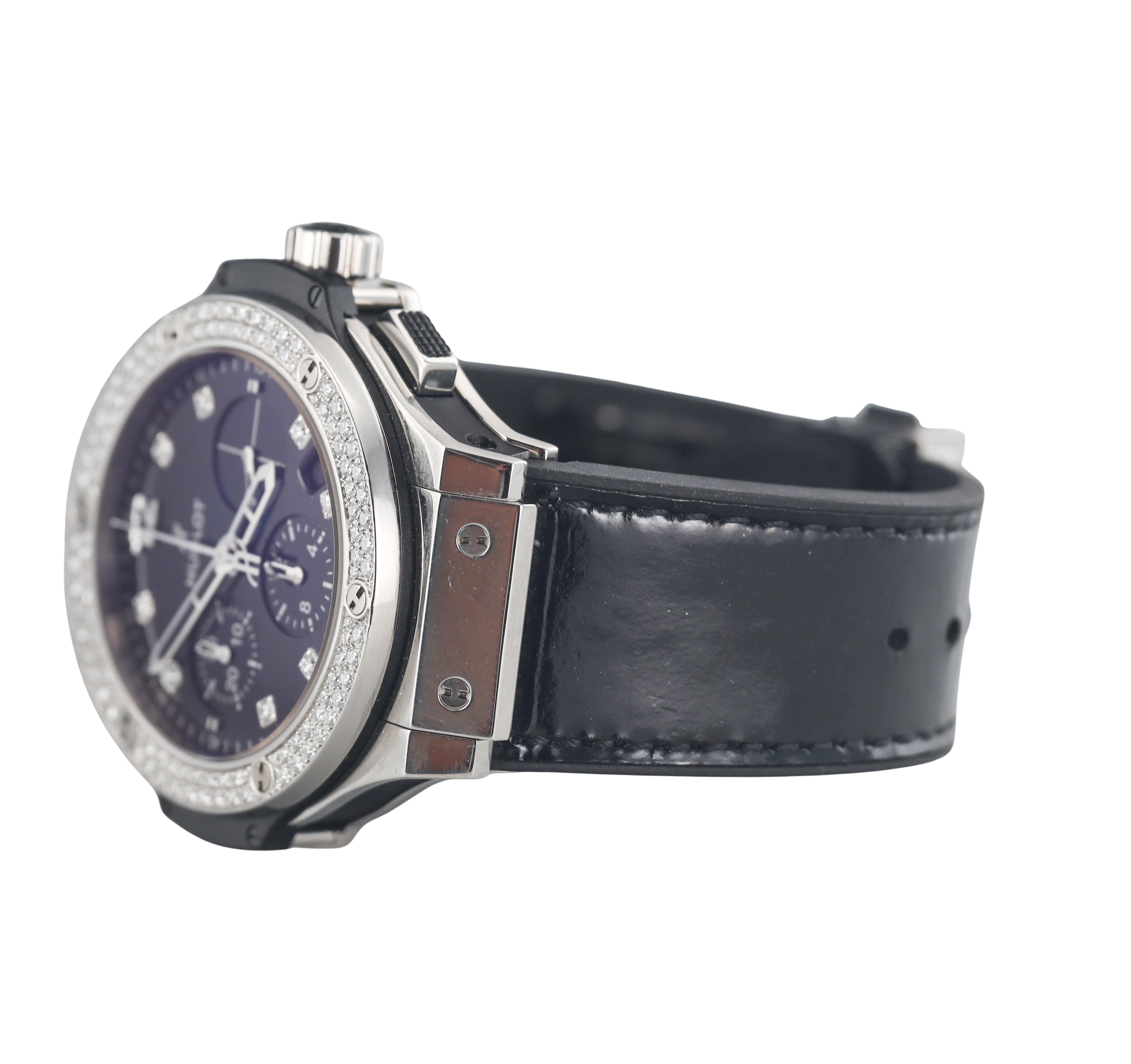 Hublot Big Bang Diamond Automatic Chronograph Watch 341.SX.1270.VR.1104