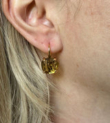 Pomellato Lola 8k Gold Lemon Citrine Earrings