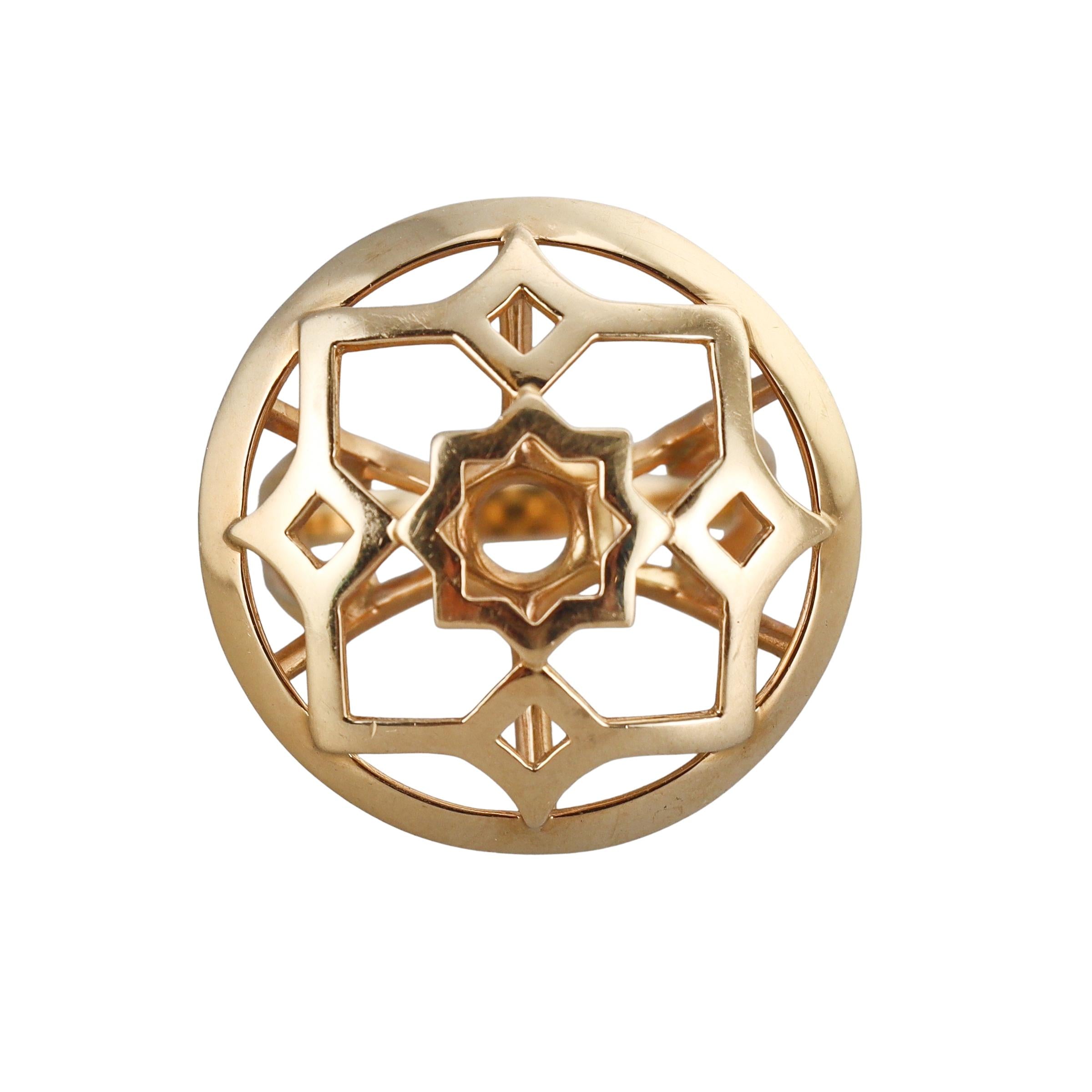 Tiffany & Co Paloma Picasso Zellige Gold Ring