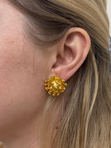 Modernist Gold Earrings