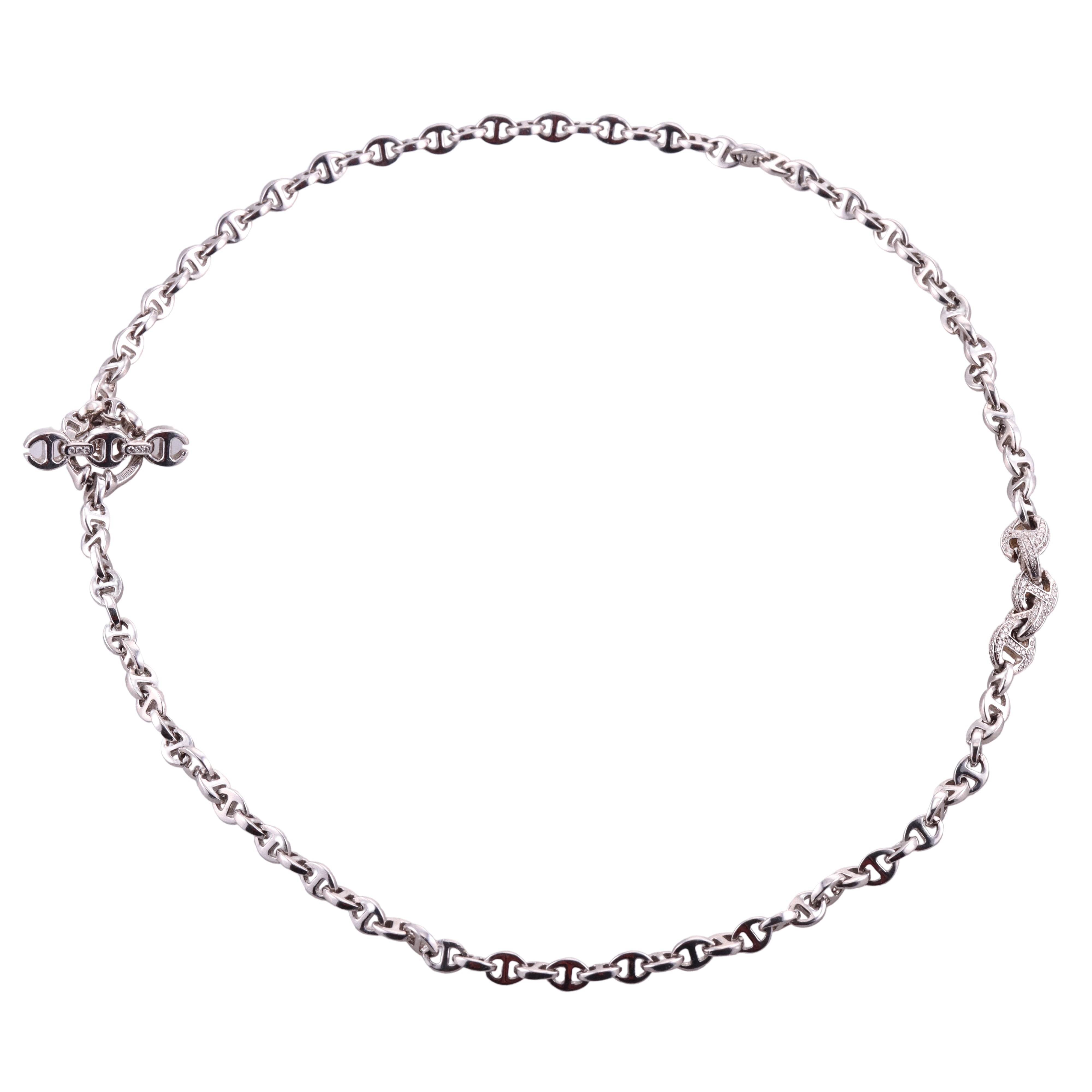 Hoorsenbuhs Diamond Gold Toggle Necklace