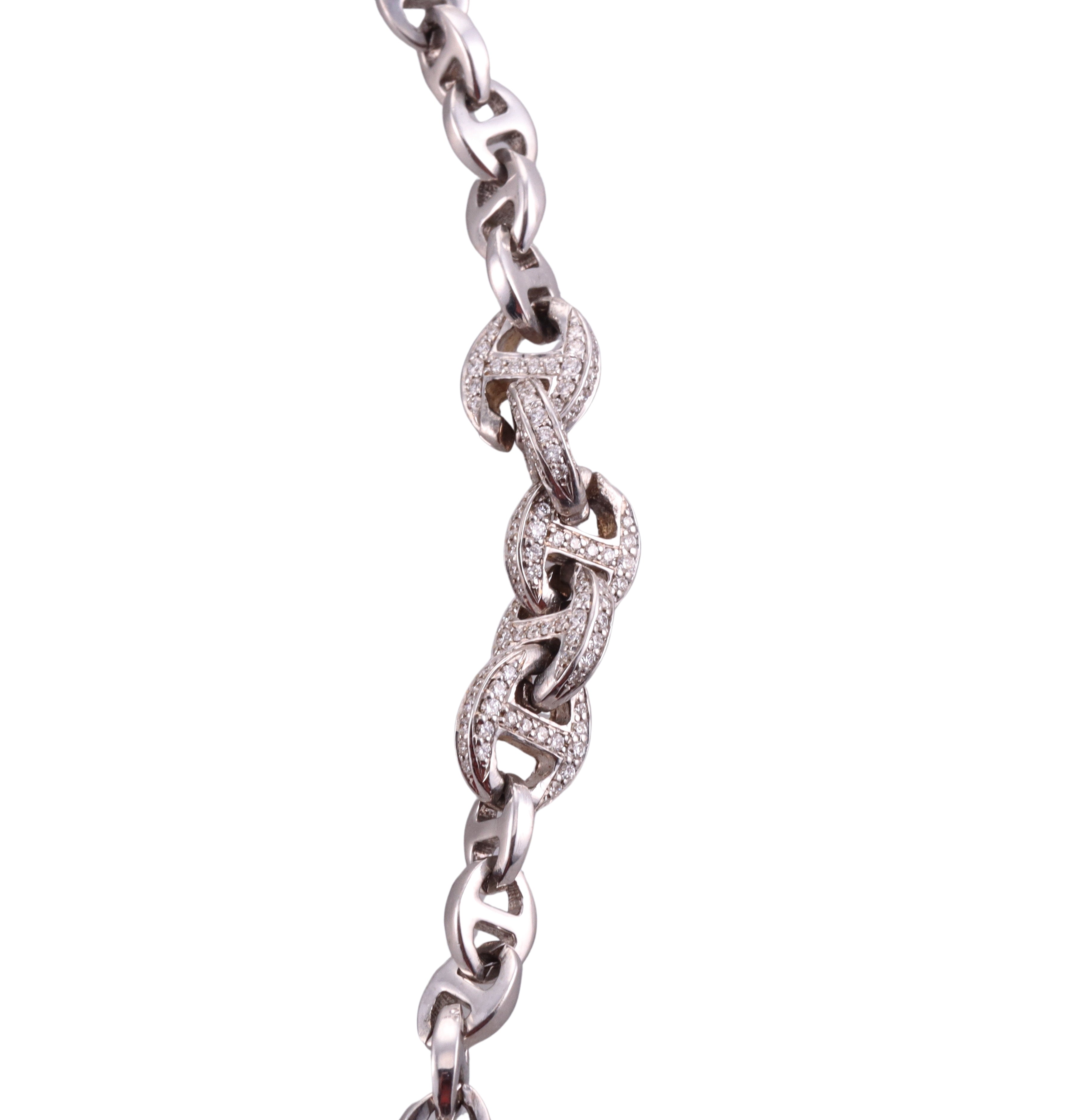 Hoorsenbuhs Diamond Gold Toggle Necklace