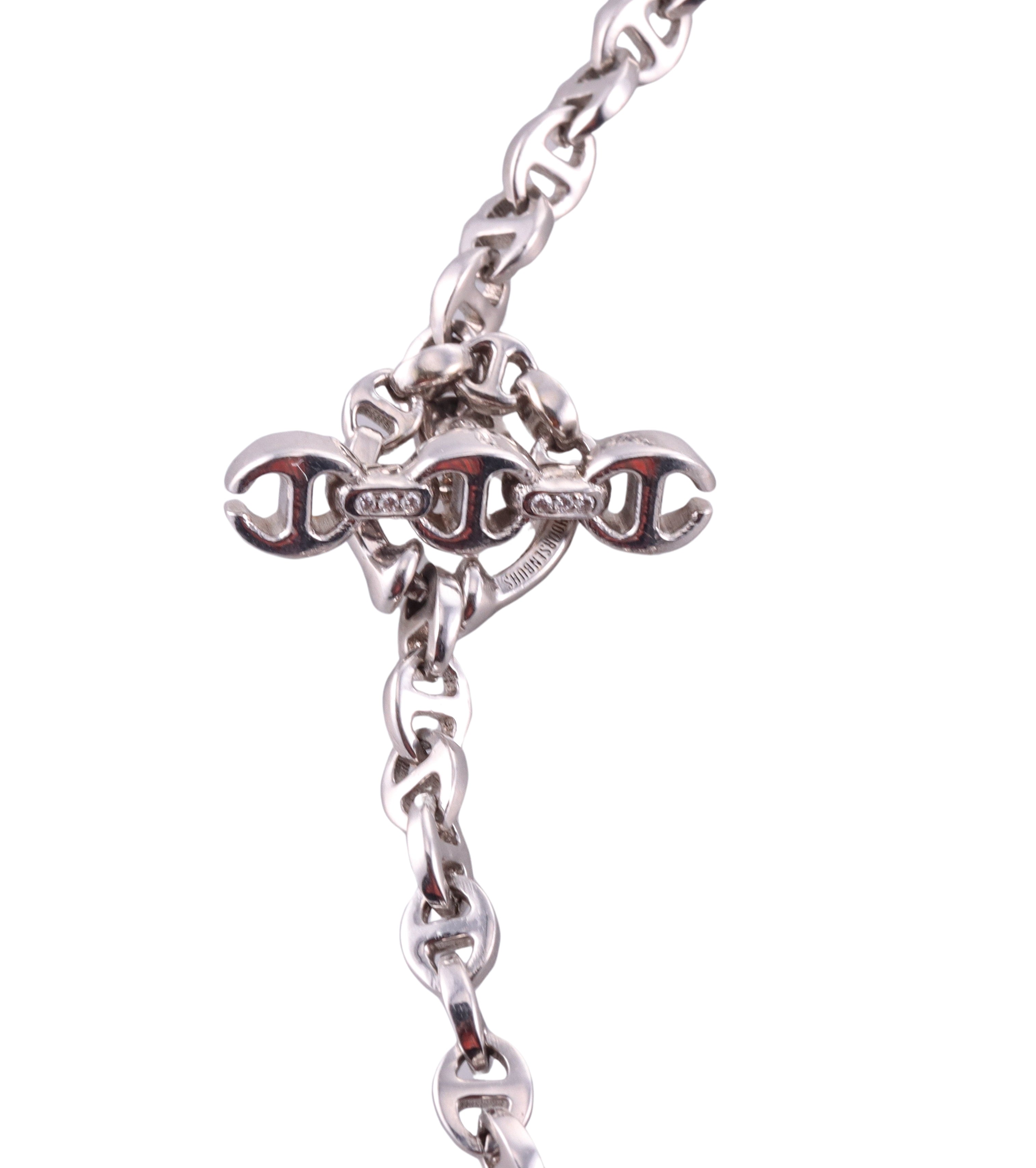 Hoorsenbuhs Diamond Gold Toggle Necklace