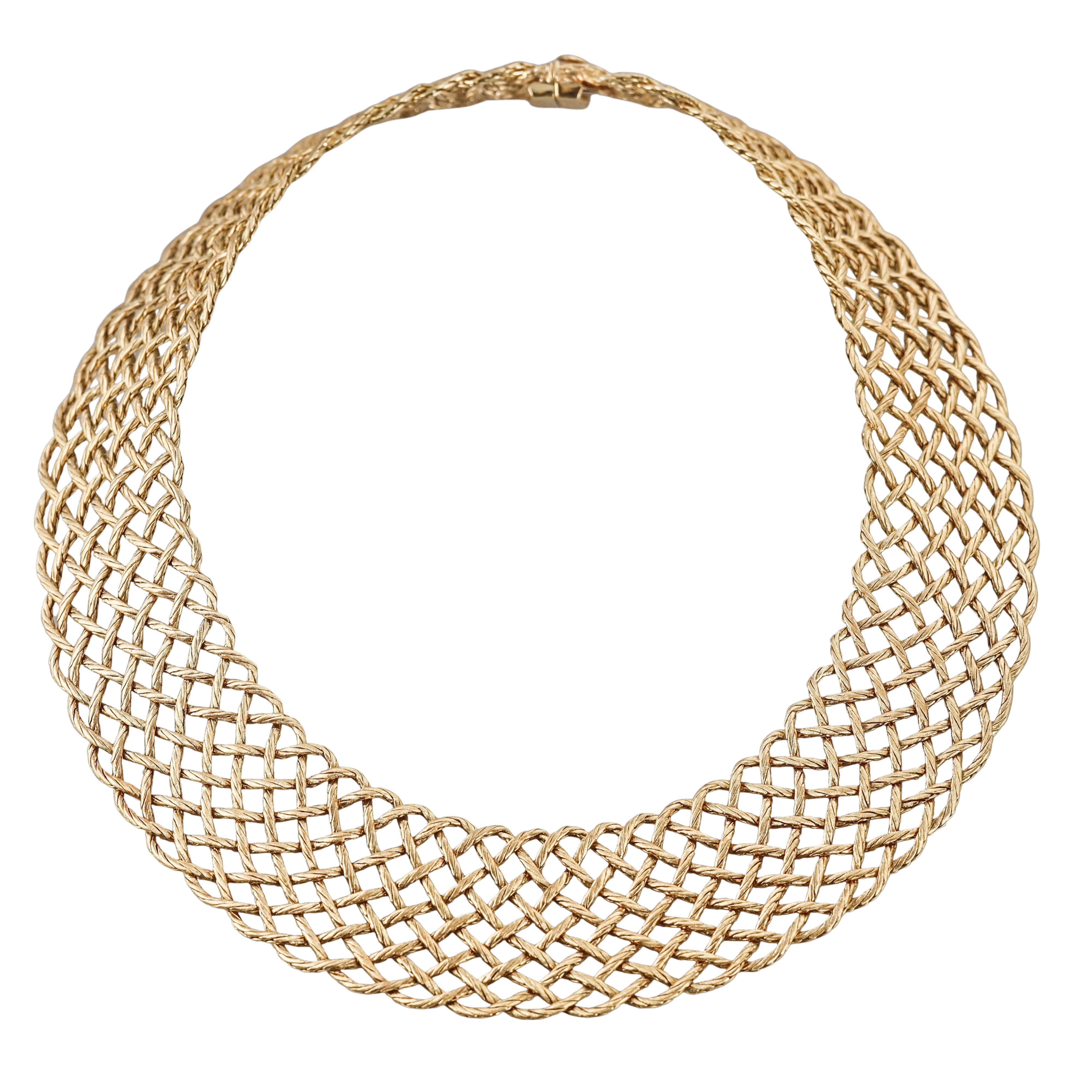 Buccellati Crepe de Chine Gold Necklace