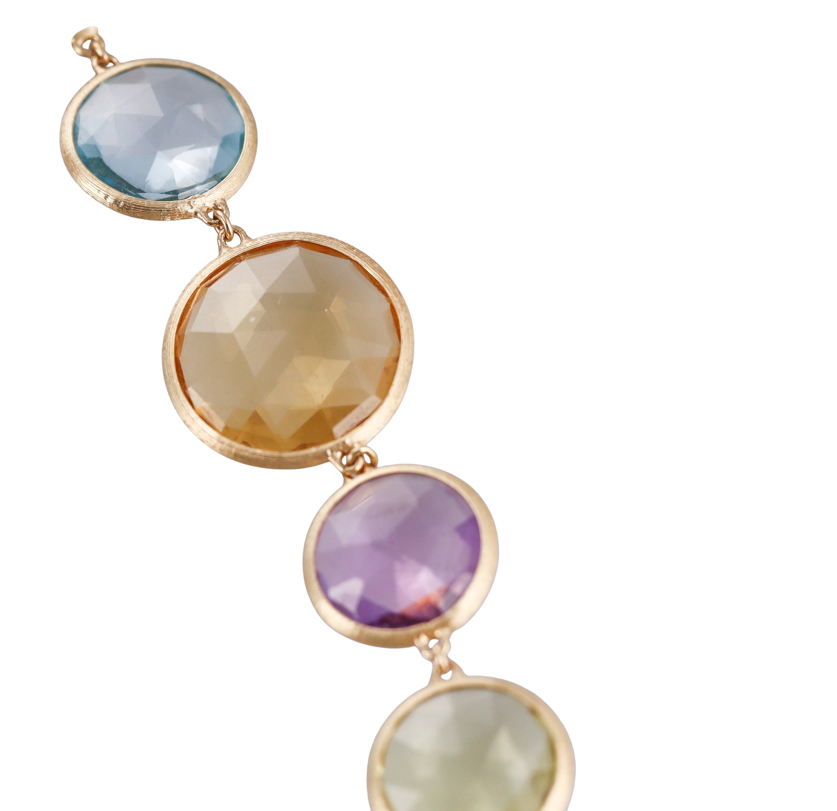 Marco Bicego Jaipur Multi Gemstone Gold Large Necklace