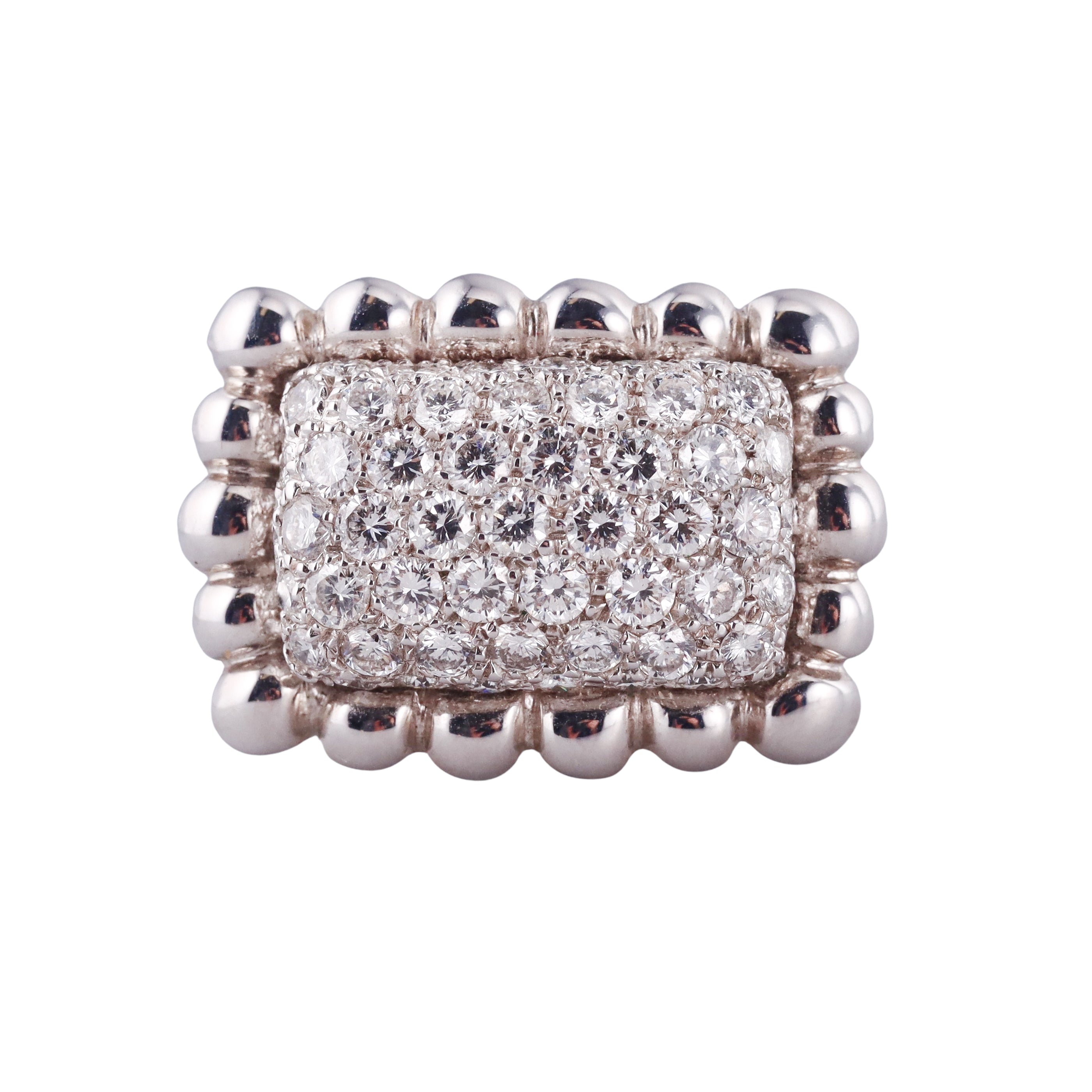 Damiani 2.15ctw Diamond White Gold Ring