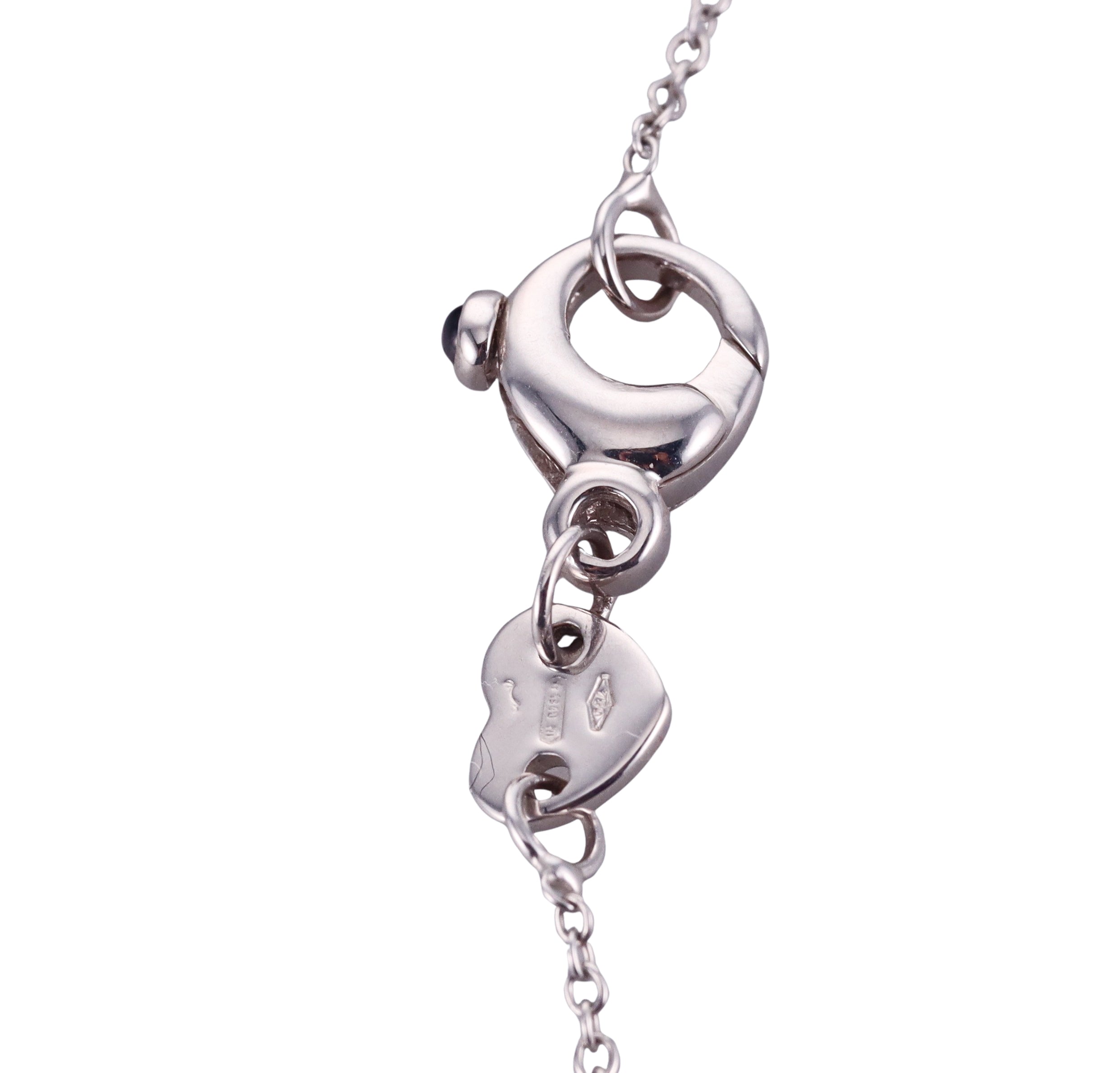 Pasquale Bruni Gold 10.66ctw Fancy Diamond Heart Necklace