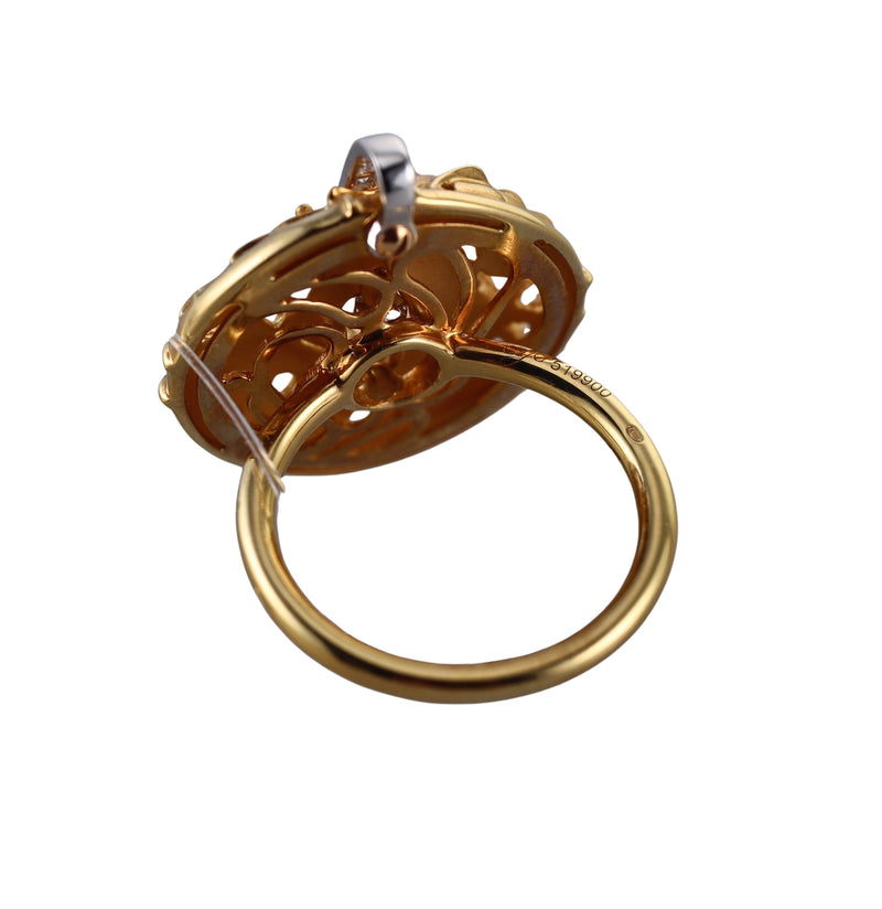 Carrera y Carrera Dragon Gold Diamond Ring