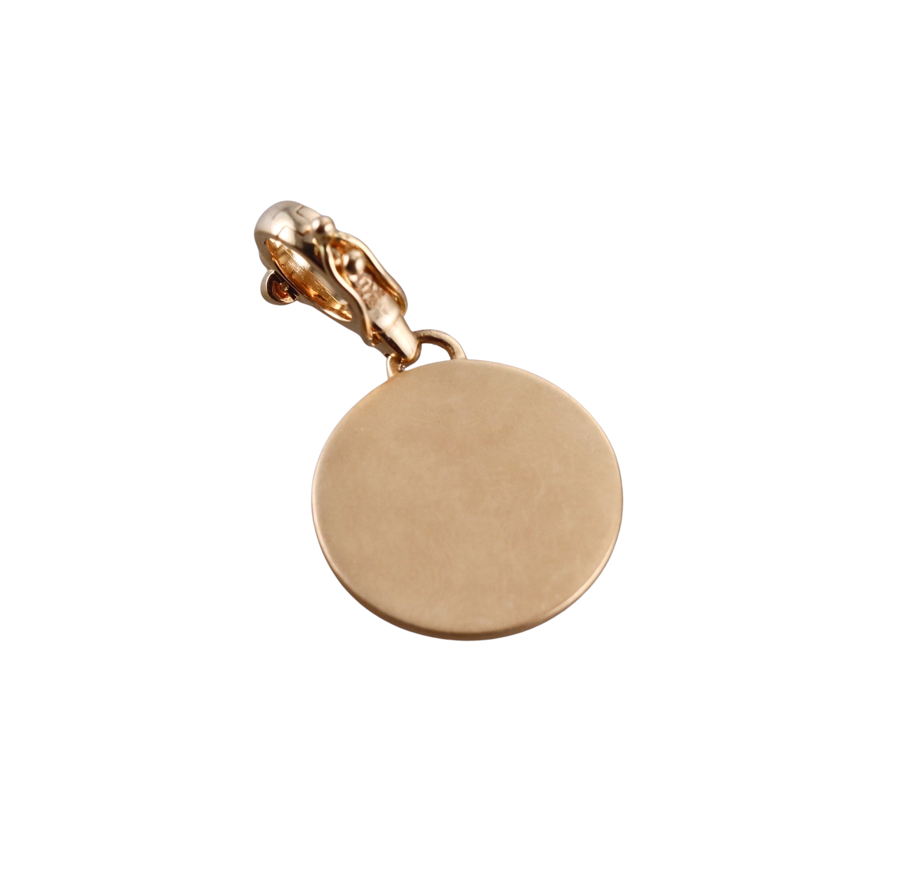Orly Marcel Gold Diamond Buddha Pendant