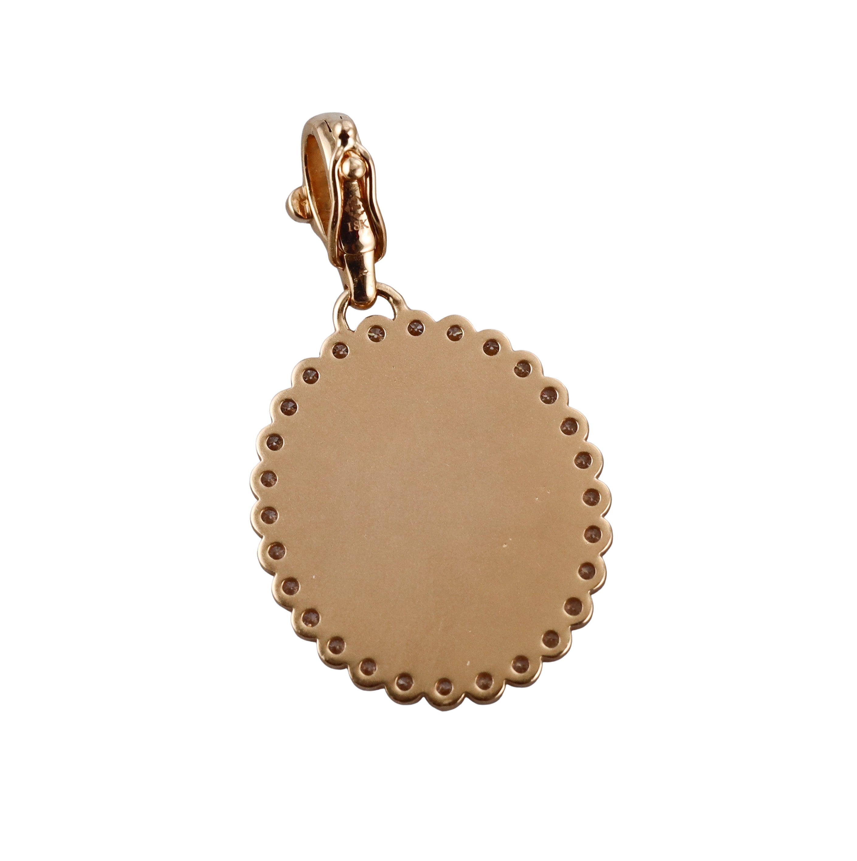 Orly Marcel Diamond 18k Gold Pendant  Charm